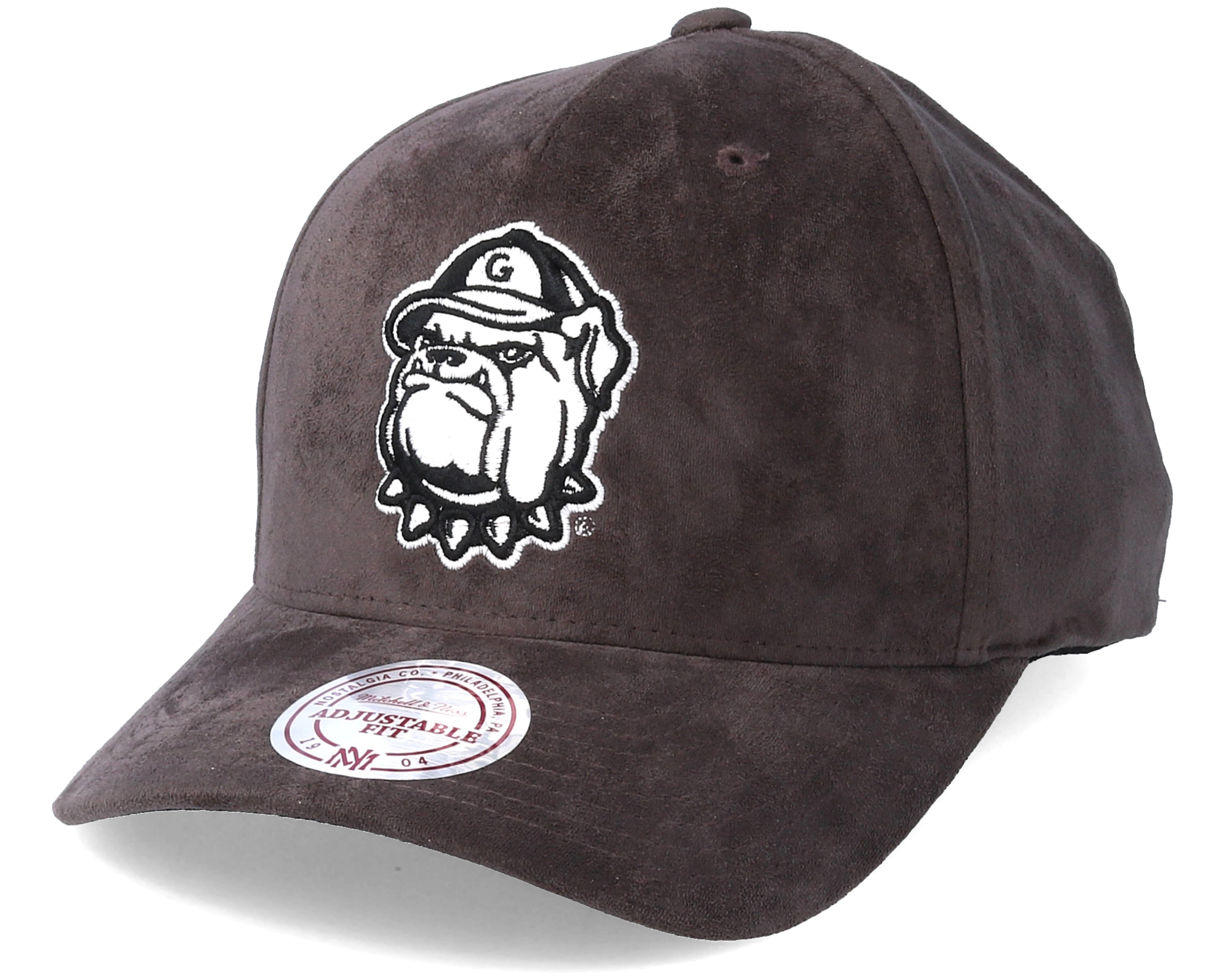 Hoyas Classic Dark Brown Adjustable Mitchell & Ness caps