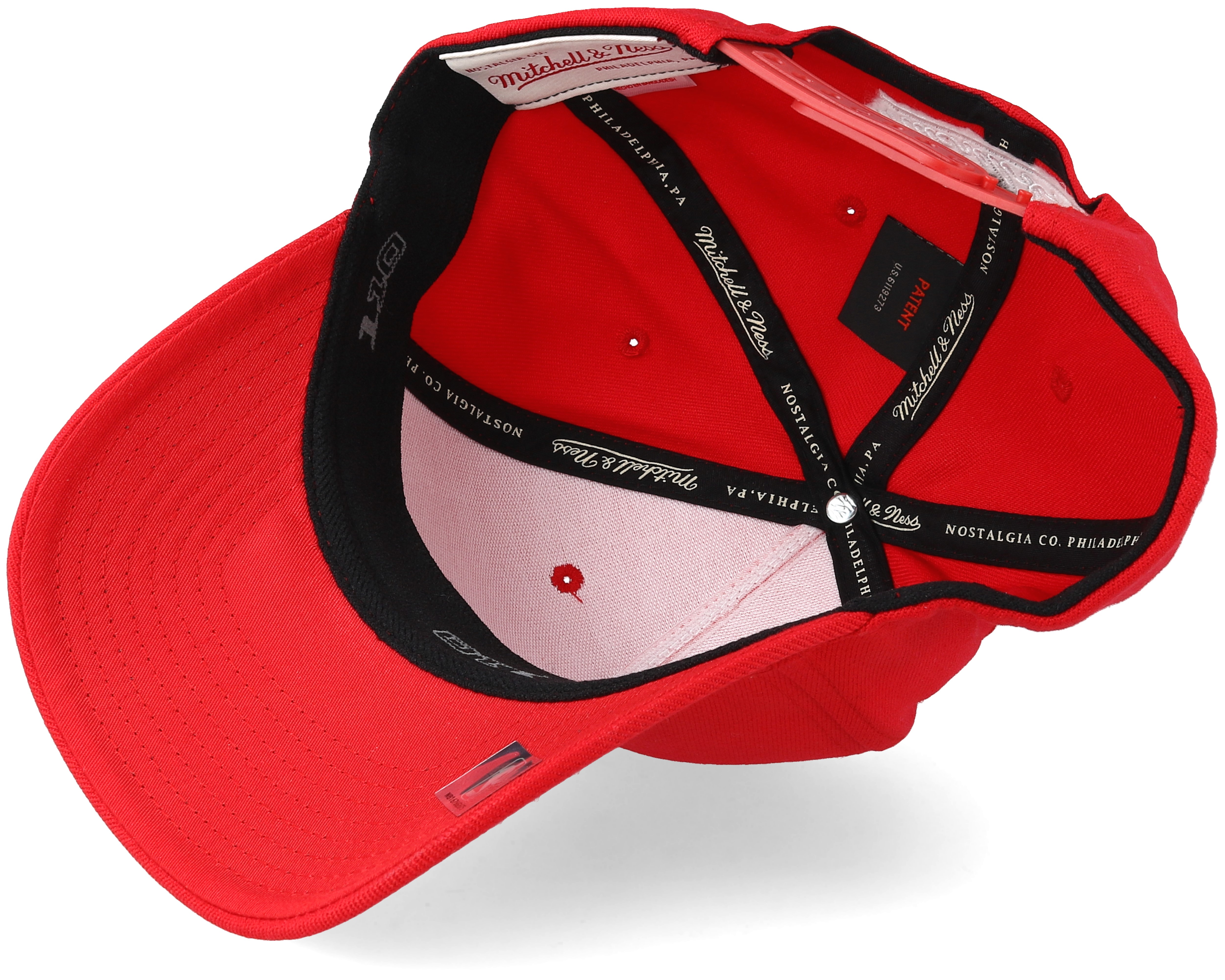 Houston Rockets Outline Logo Red 110 Adjustable - Mitchell ...