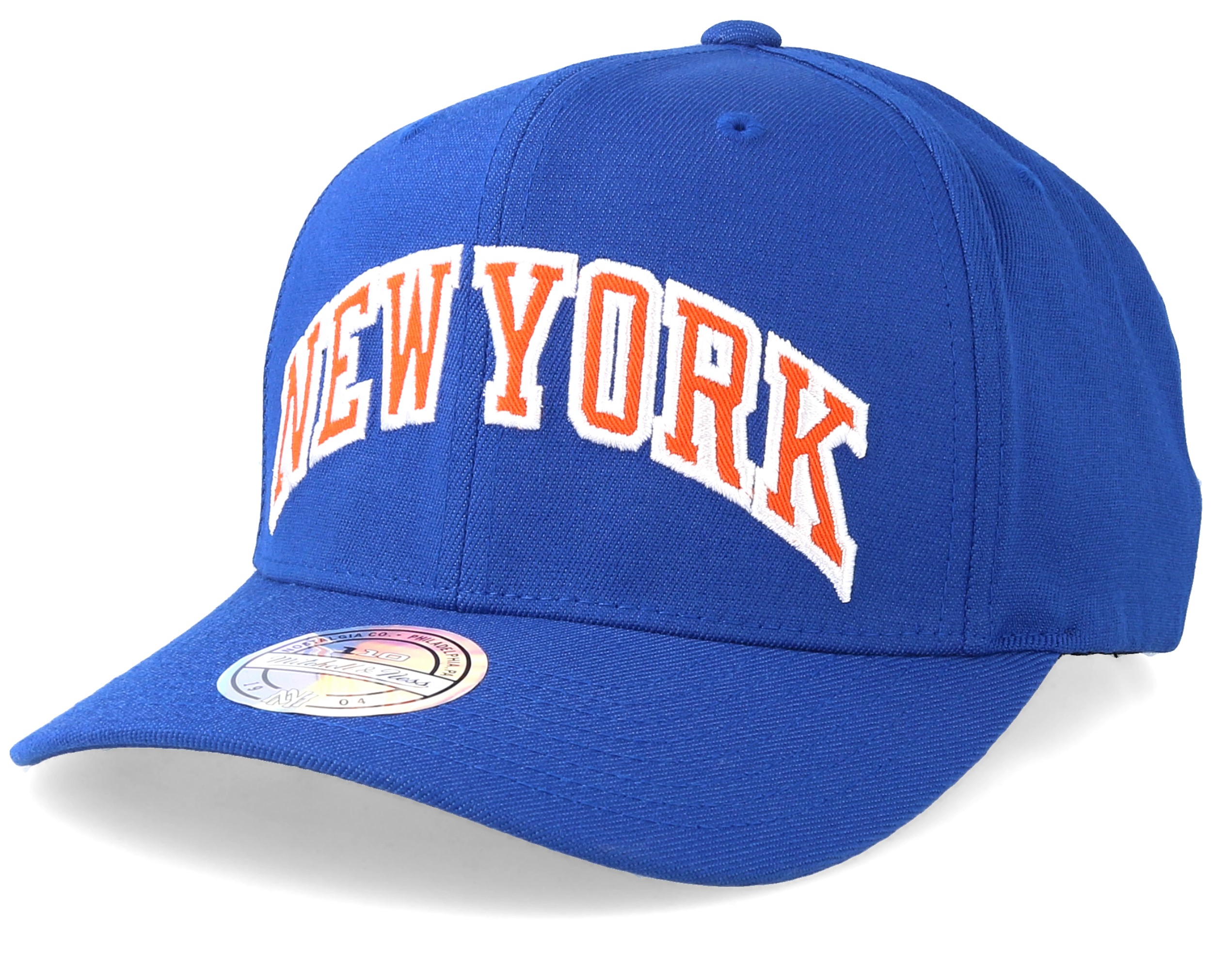 New York Knicks Jersey Logo 110 Blue Adjustable - Mitchell & Ness caps - Hatstoreworld.com