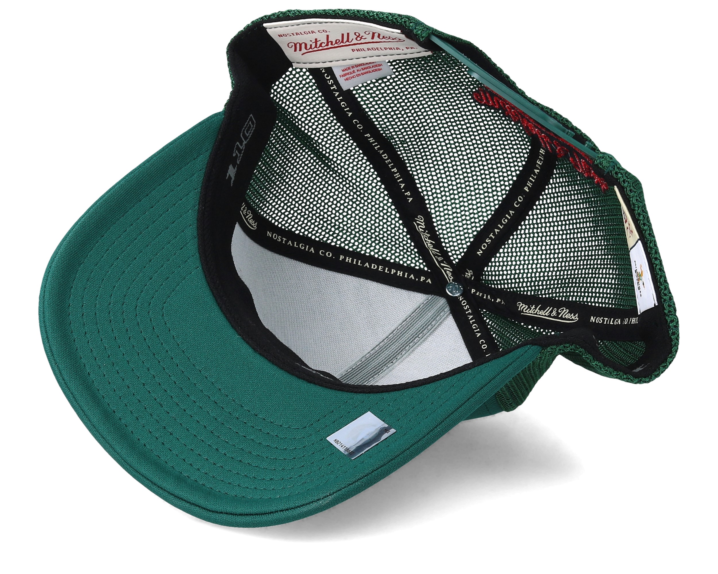 Milwaukee Bucks Vintage Jersey Green 110 Trucker ...