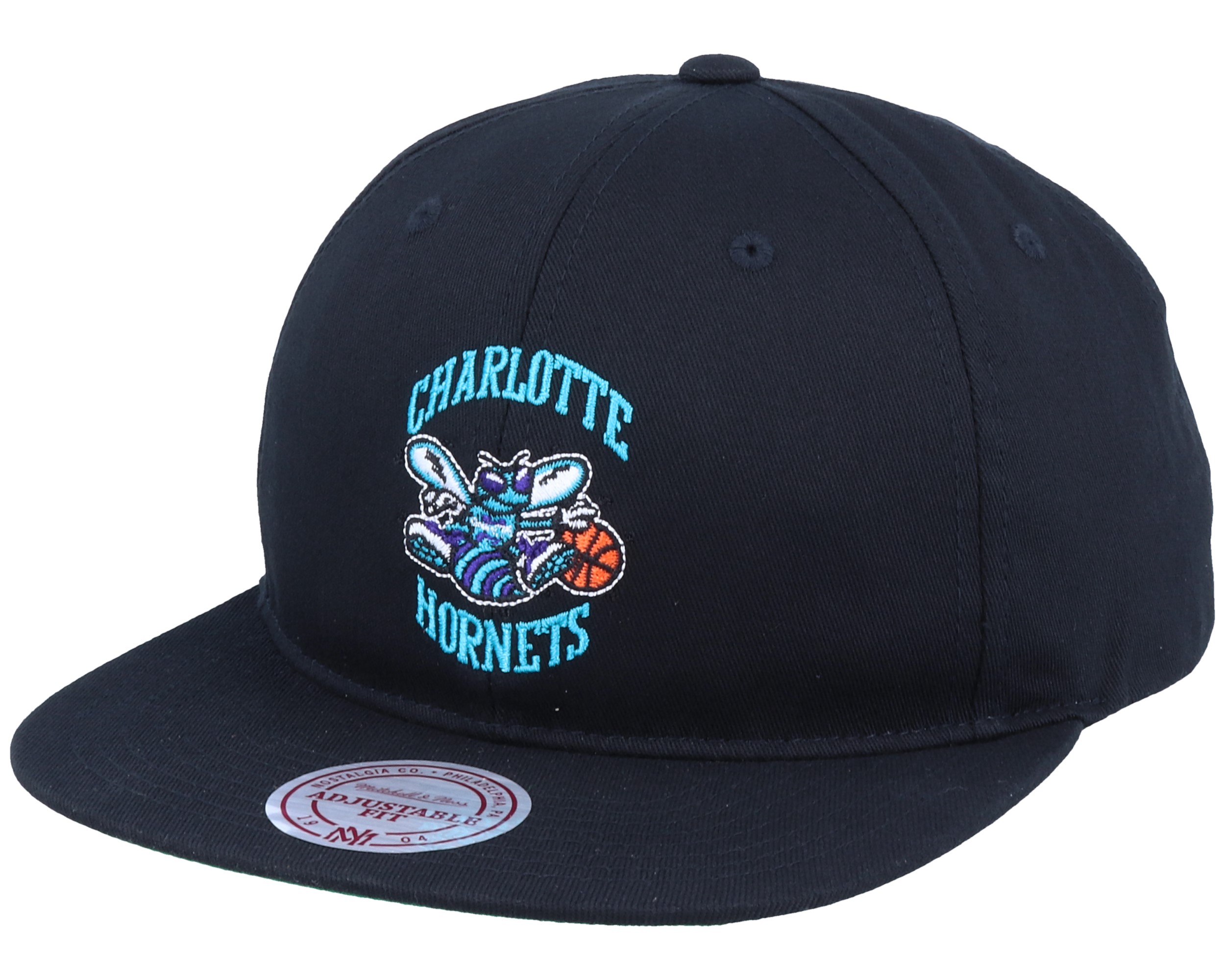Mitchell & Ness Hornets Slime Drip Snapback – Lime Green & Black NBA Cap - View #9