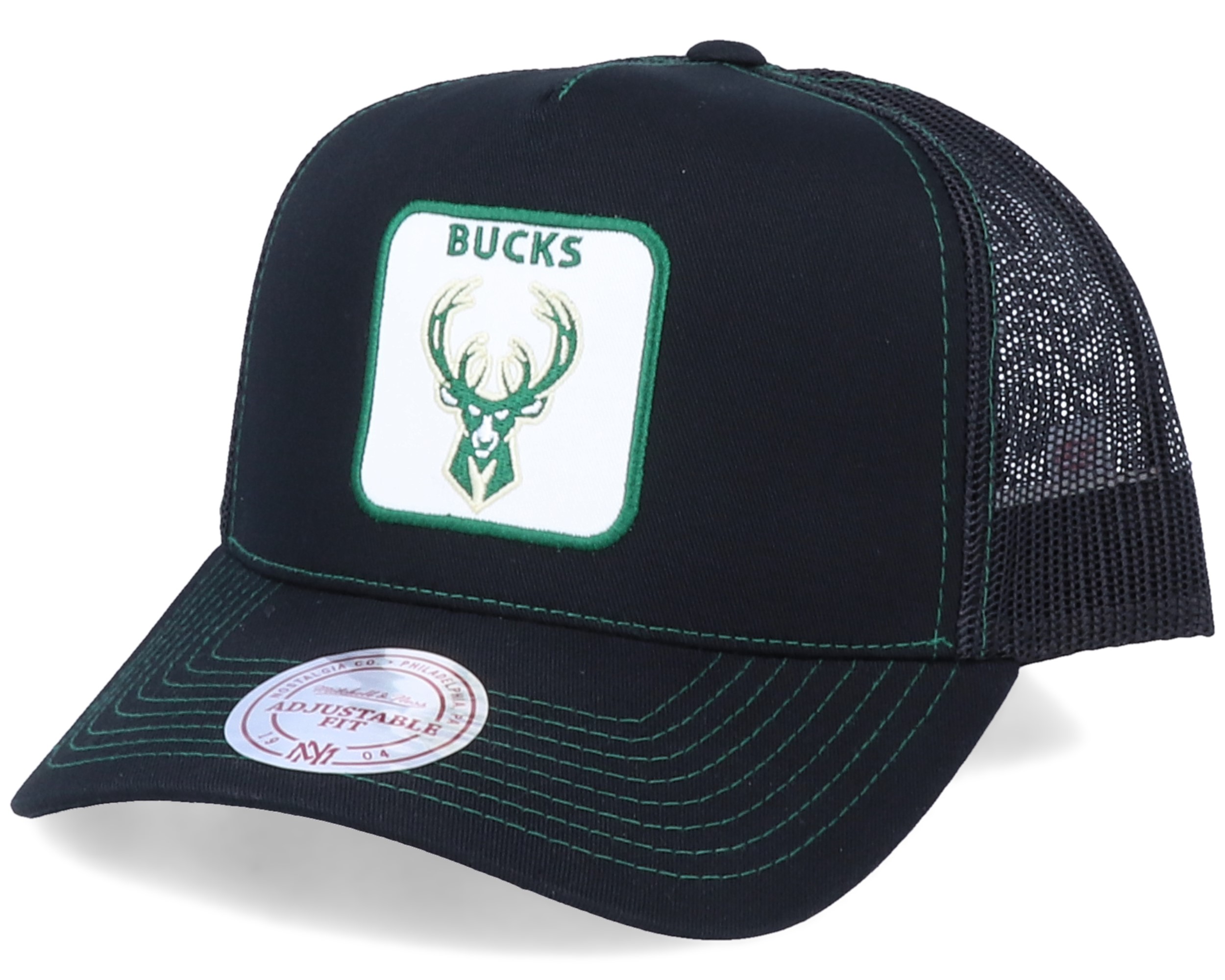 Hatstore Exclusive Milwaukee Bucks Big Patch - Mitchell & Ness caps | Hatstore.co.uk