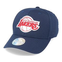 mitchell and ness lakers dad hat