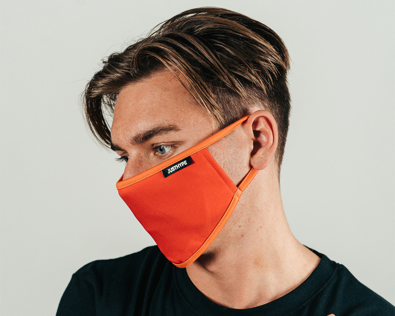 Red & Orange Face Mask Hype facemask