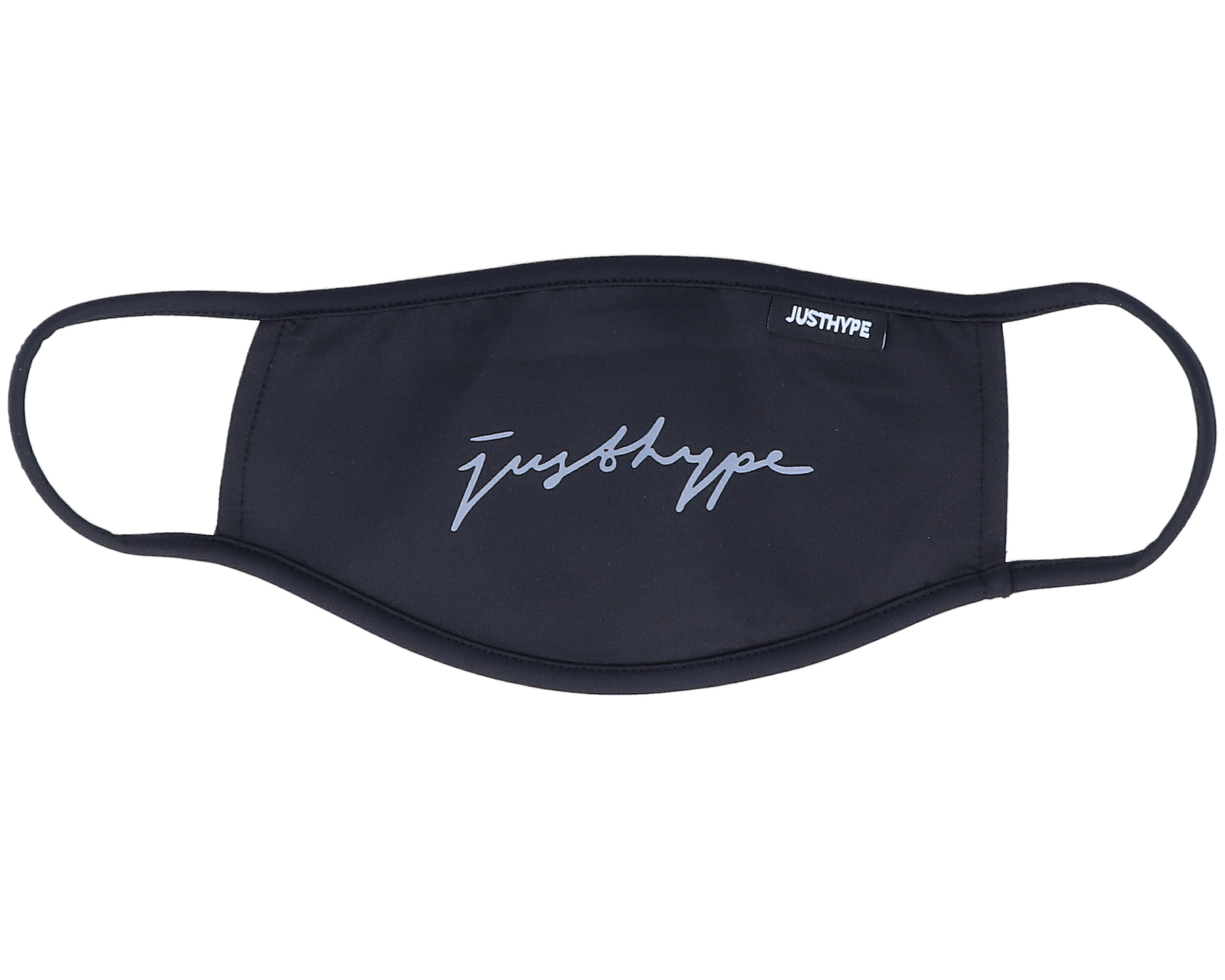Reflective Signature Black Face Mask Hype accessories