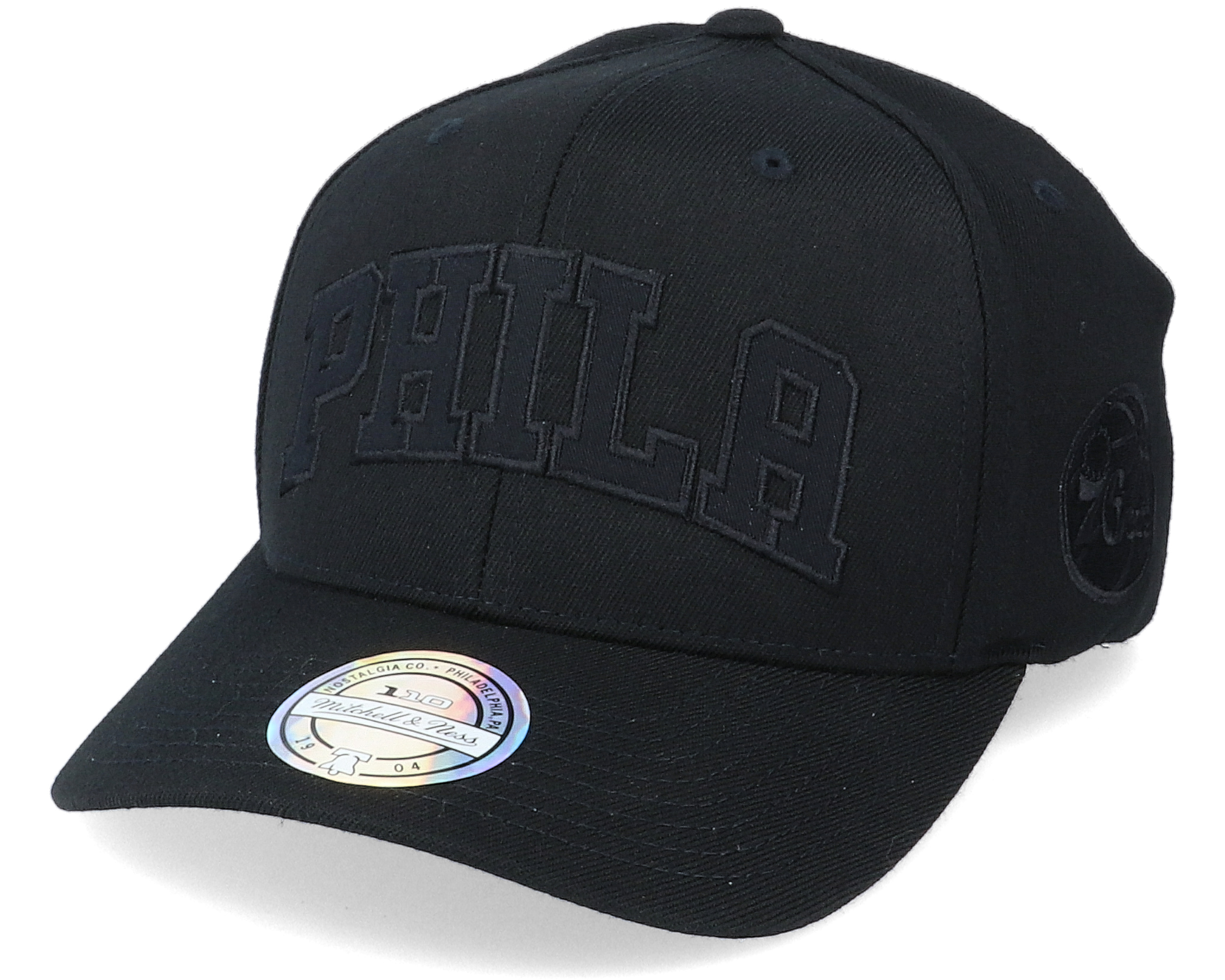 Philadelphia 76ers Tonal Jersey Black 110 Adjustable - Mitchell & Ness caps | Hatstore.co.uk