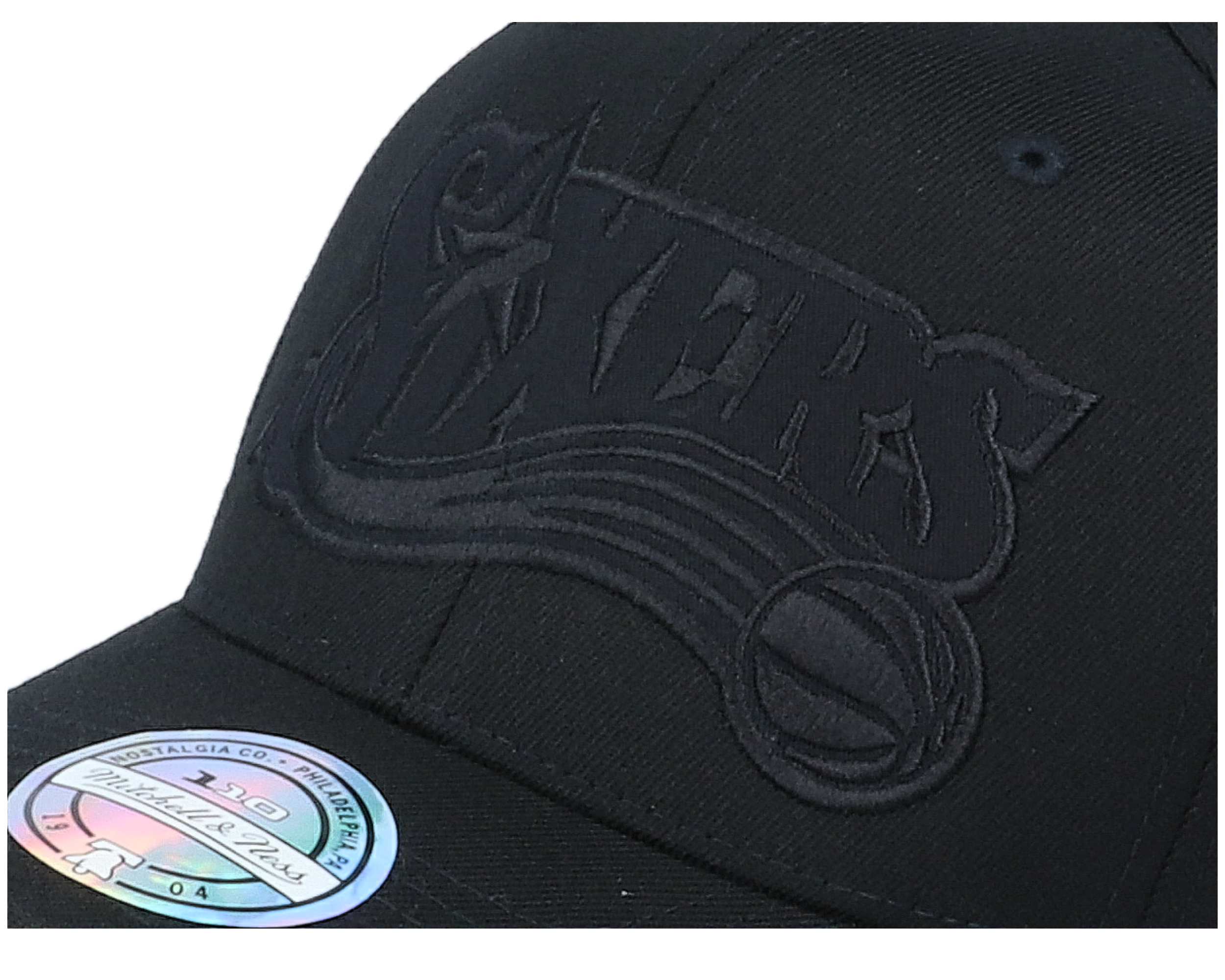 Philadelphia 76ers Tonal Jersey Black 110 Adjustable - Mitchell & Ness caps | Hatstore.co.uk