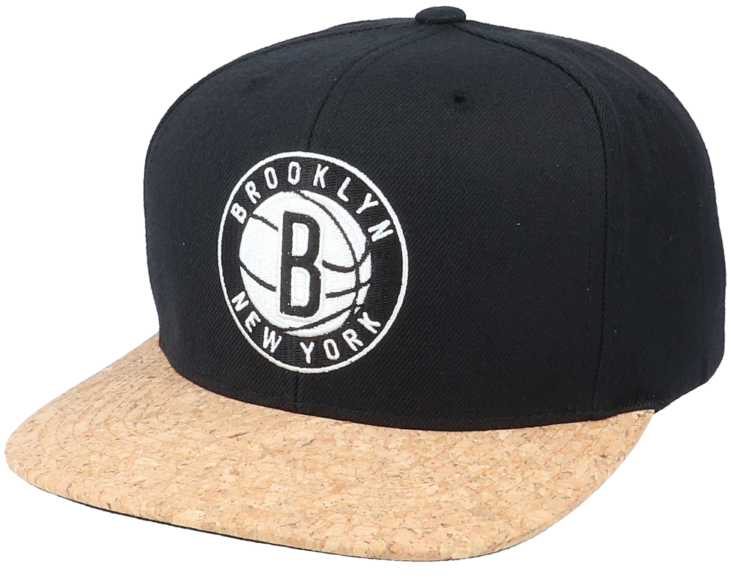 Brooklyn Nets Exclusive Cork Brim Snapback Mitchell & Ness caps