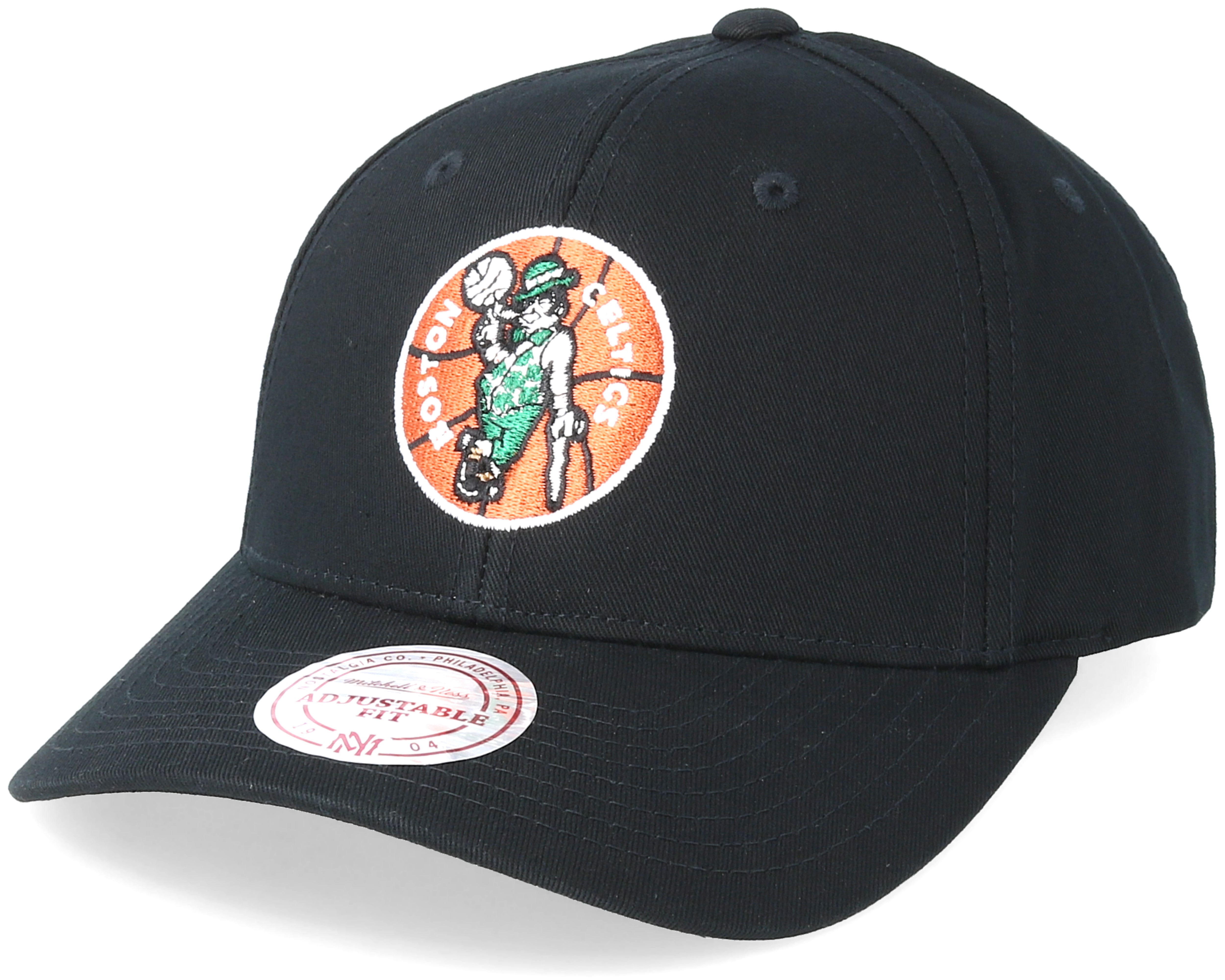 Boston Celtics Team Logo Low Pro Black Adjustable ...