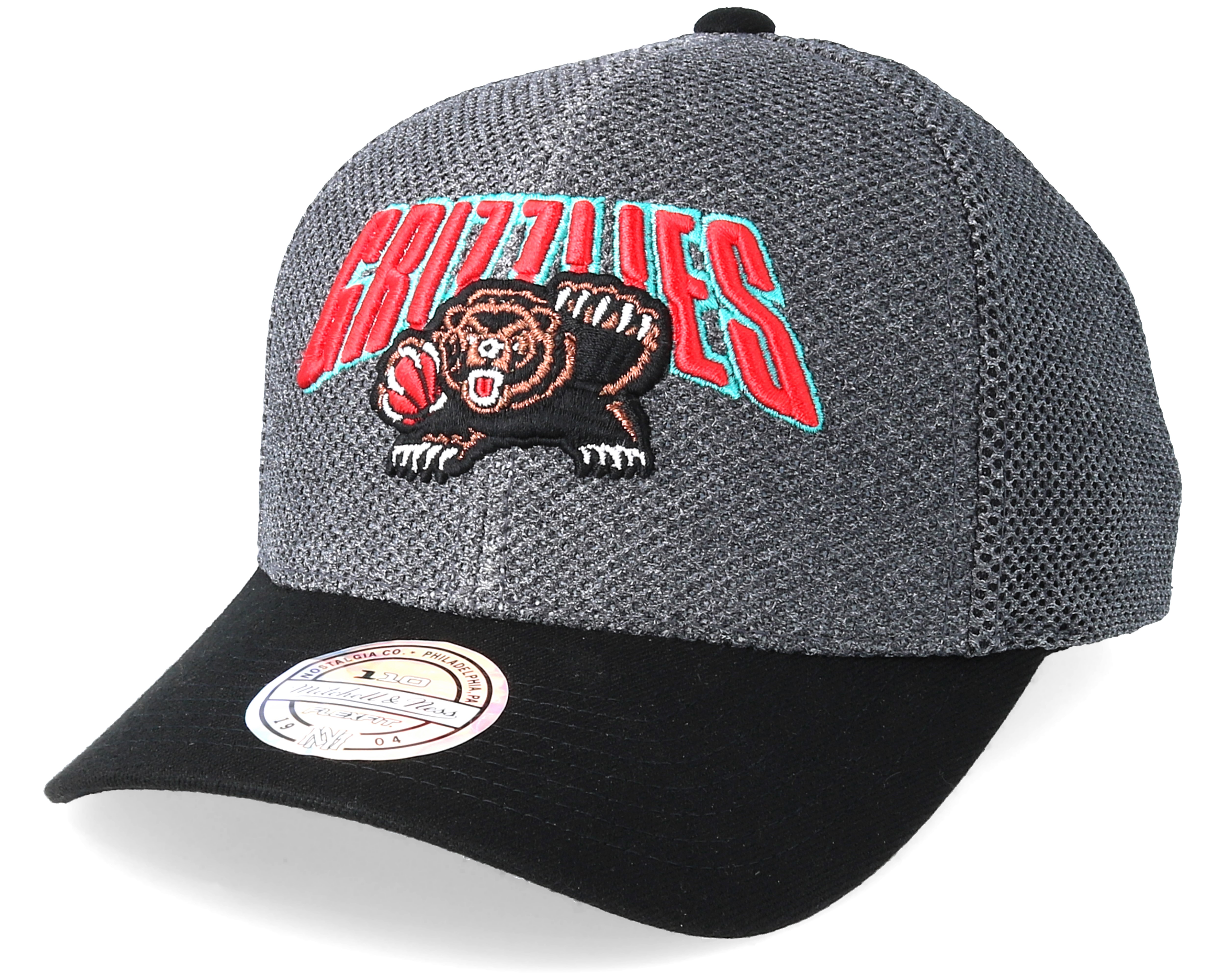 Vancouver Grizzlies Flashback Charcoal/Black 110 Adjustable Mitchell