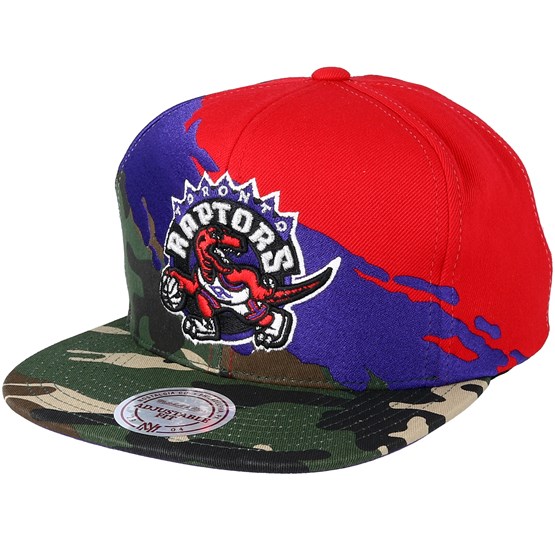 camo raptors hat