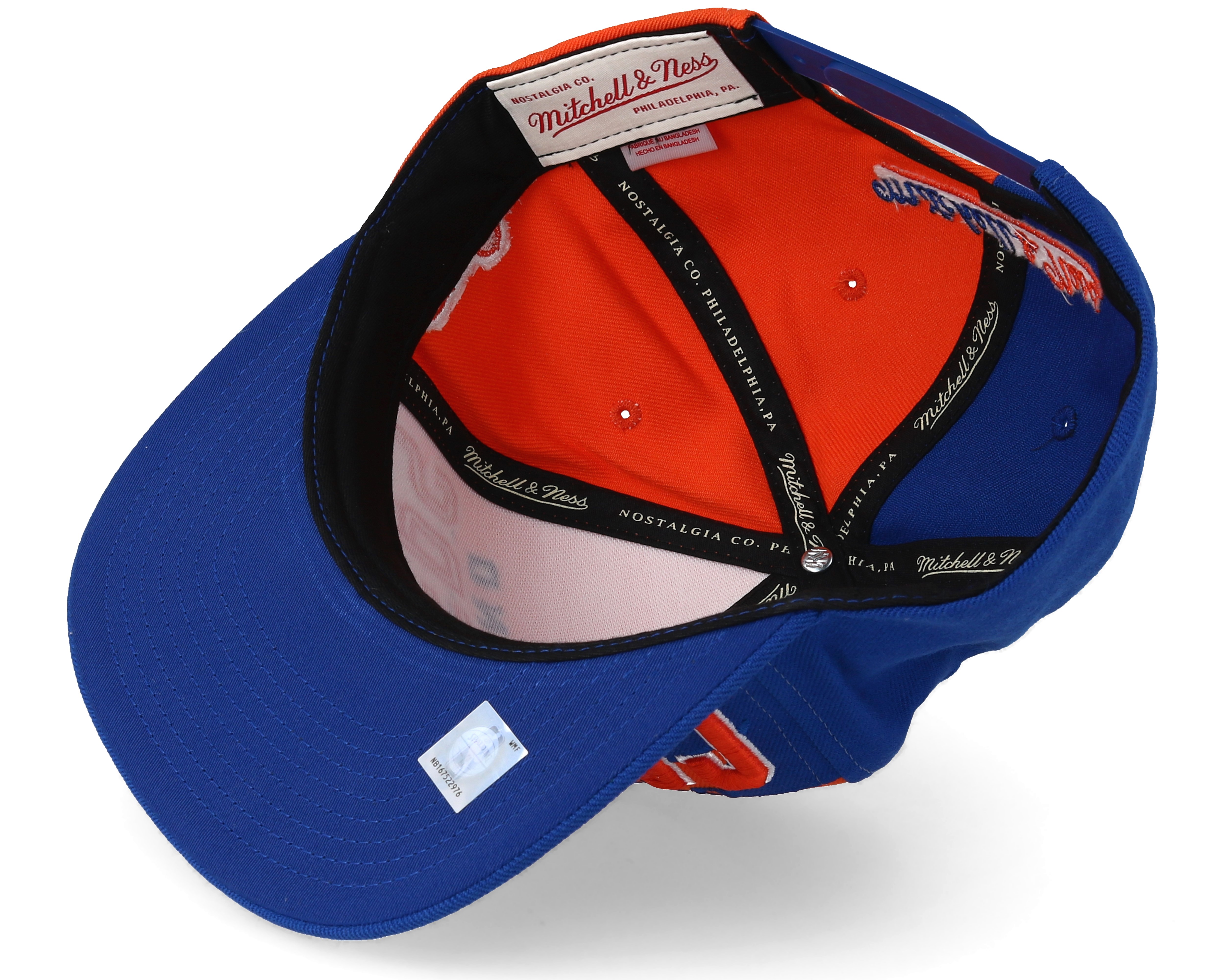 Cleveland Cavaliers Sharktooth Orange/Blue Snapback - Mitchell & Ness caps | Hatstore ...
