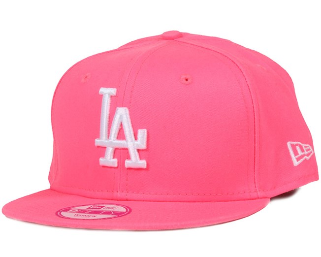 LA Dodgers Fashion Essentials Neon Pink Woman Snapback - New Era caps ...