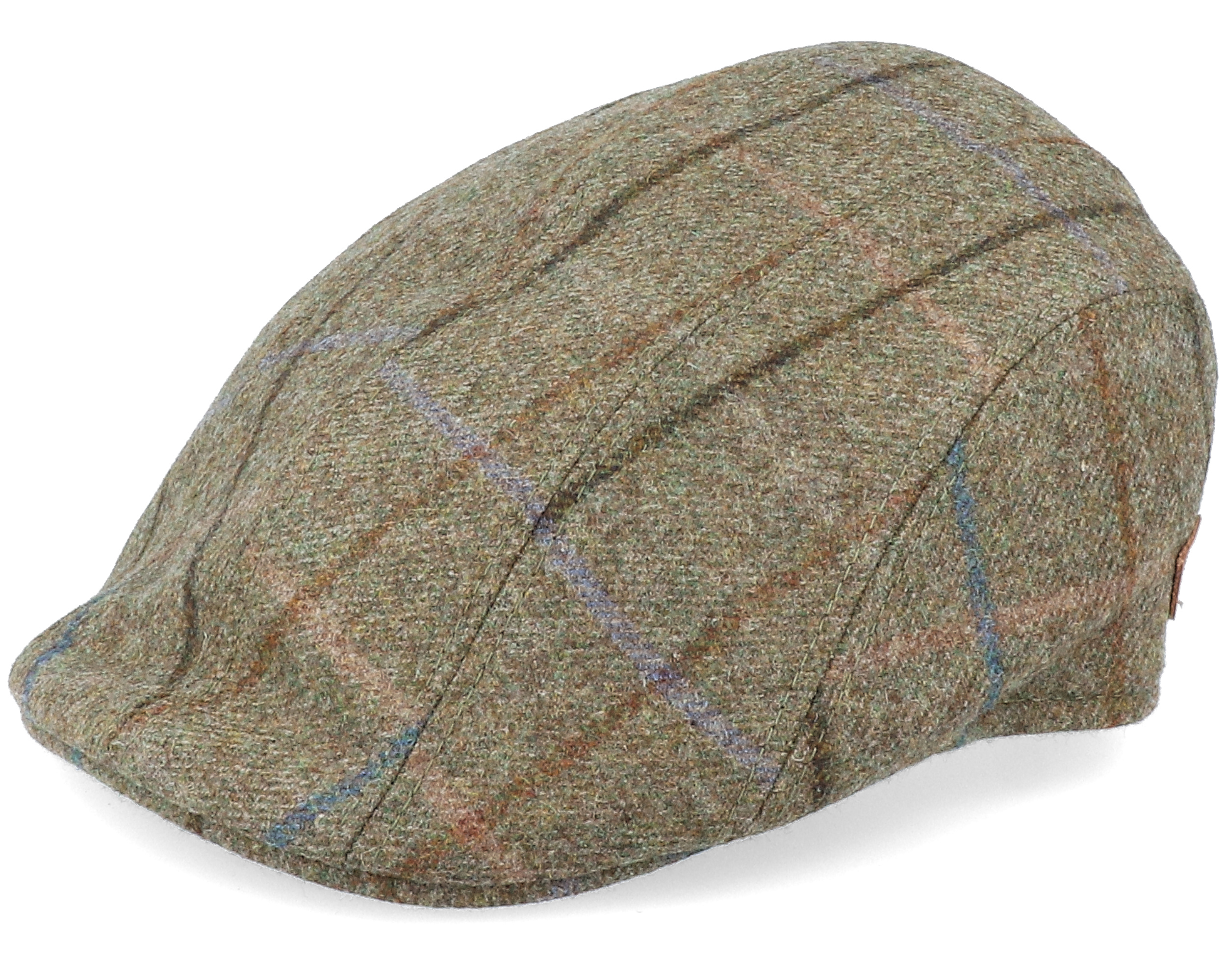 Maddy Virgin Wool/Cashmere Light Green Flat Cap MJM Hats cap