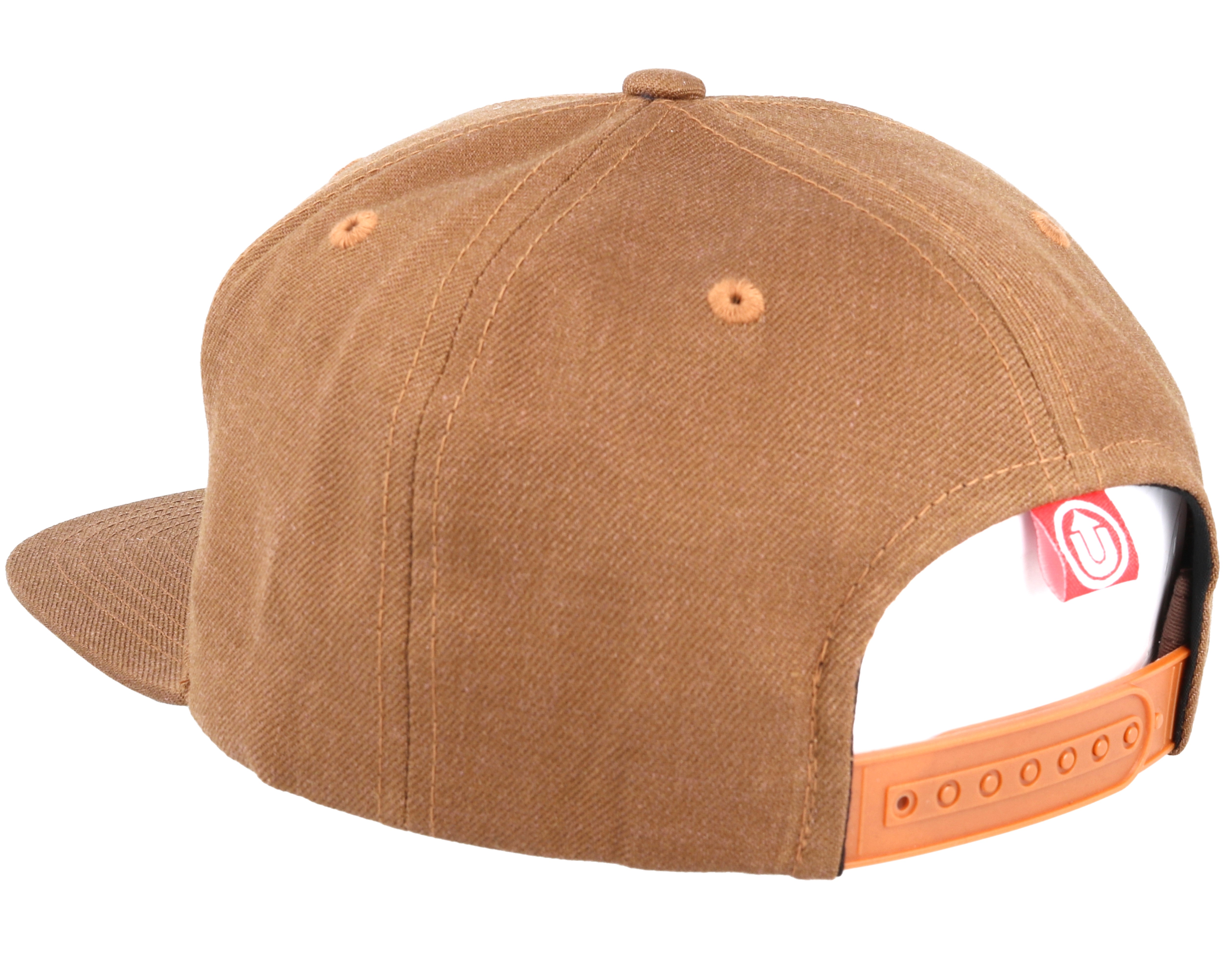 brown snapback cap