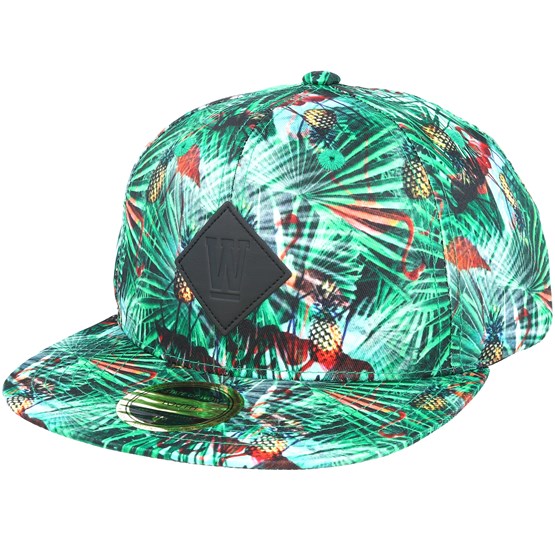 Kids Flamingo Youth Multi Snapback - State of wow caps 