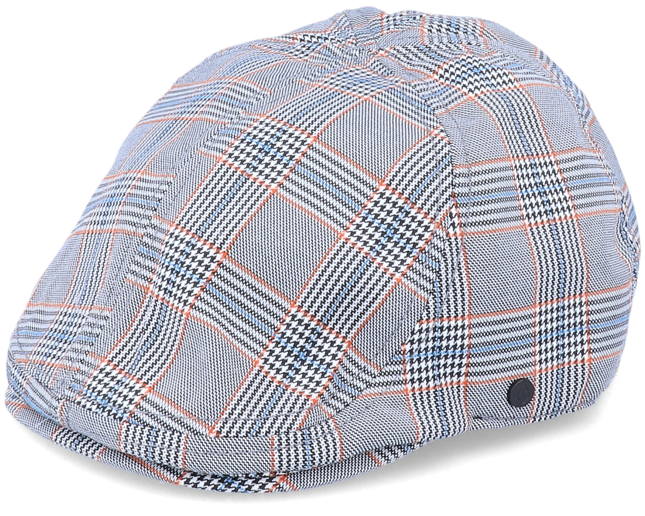 Hall Duckbill Black/Orange Flat Cap 