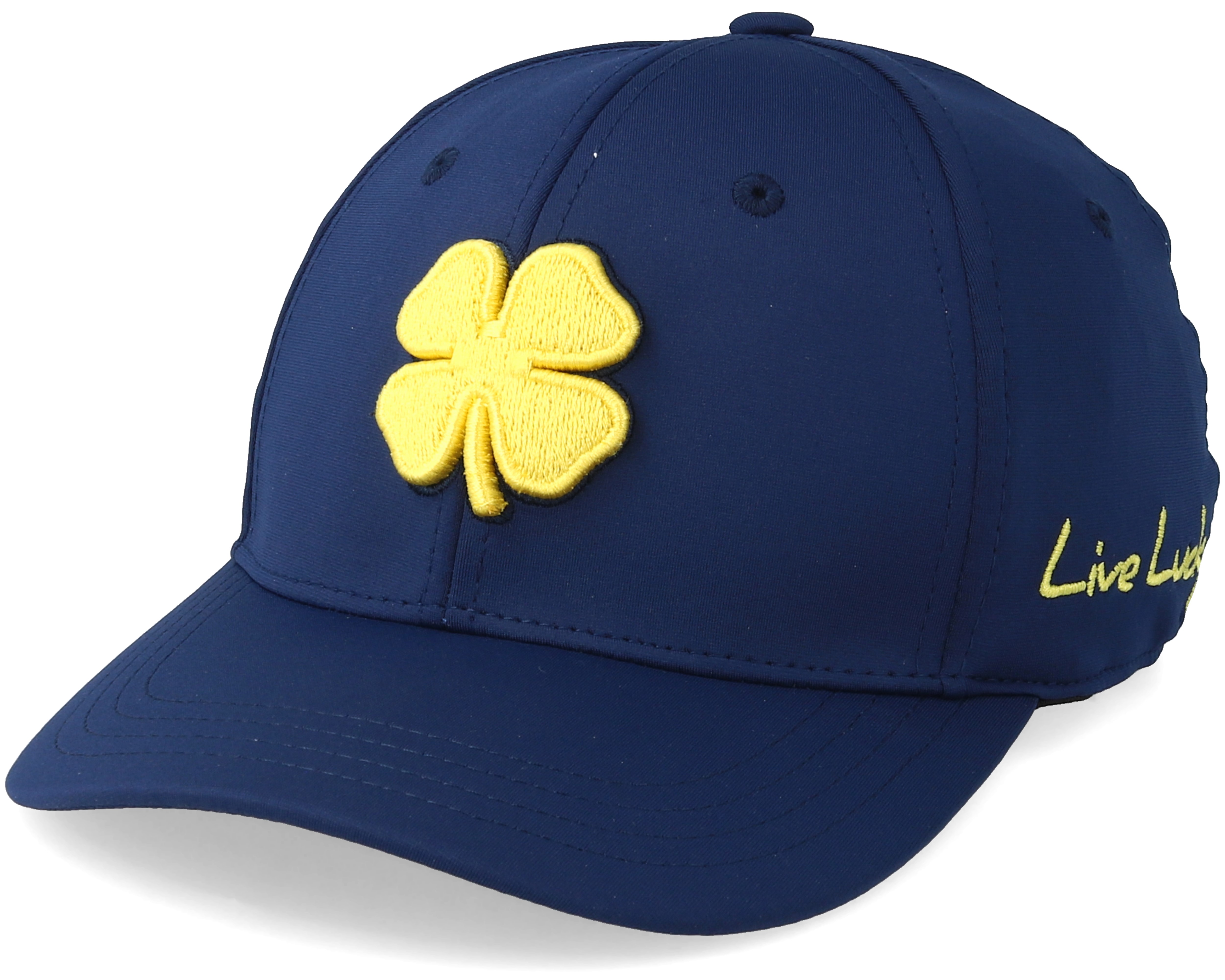 Premium Clover Navy/Yellow Flexfit - Black Clover cap - Hatstore.ch