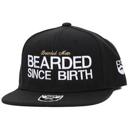 bearded man snapback