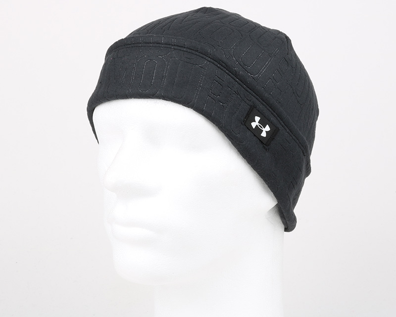 Cozy Fleece Black Beanie Under Armour beanies Hatstore.co.uk