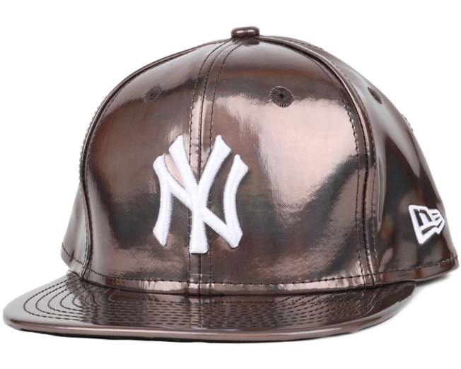 Ny Yankees Crown Shine Brown 9fifty Snapback New Era Caps Hatstoreworld Com