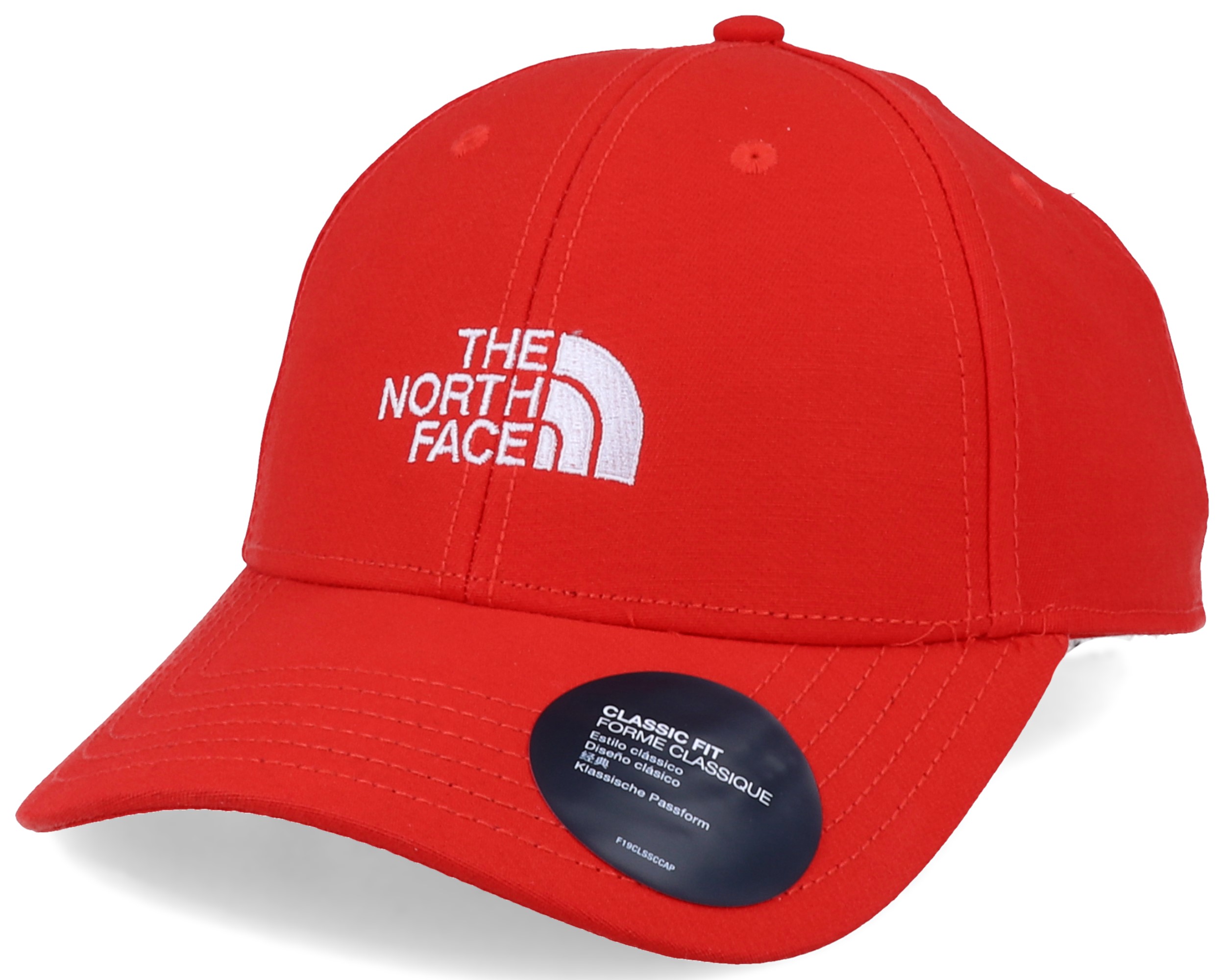 66 Classic Hat Fiery Red Adjustable - North Face caps | Hatstore.co.uk