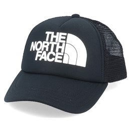 black and white north face