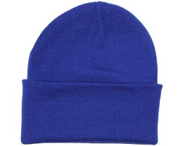 Knitted Beanie Bright Royal - Beanie Basic