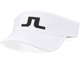 Ian Pro Poly White Visor - J.Lindeberg