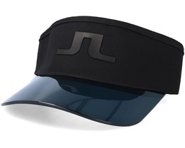 Cody Flexi Twill Black/Black Visor - J.Lindeberg