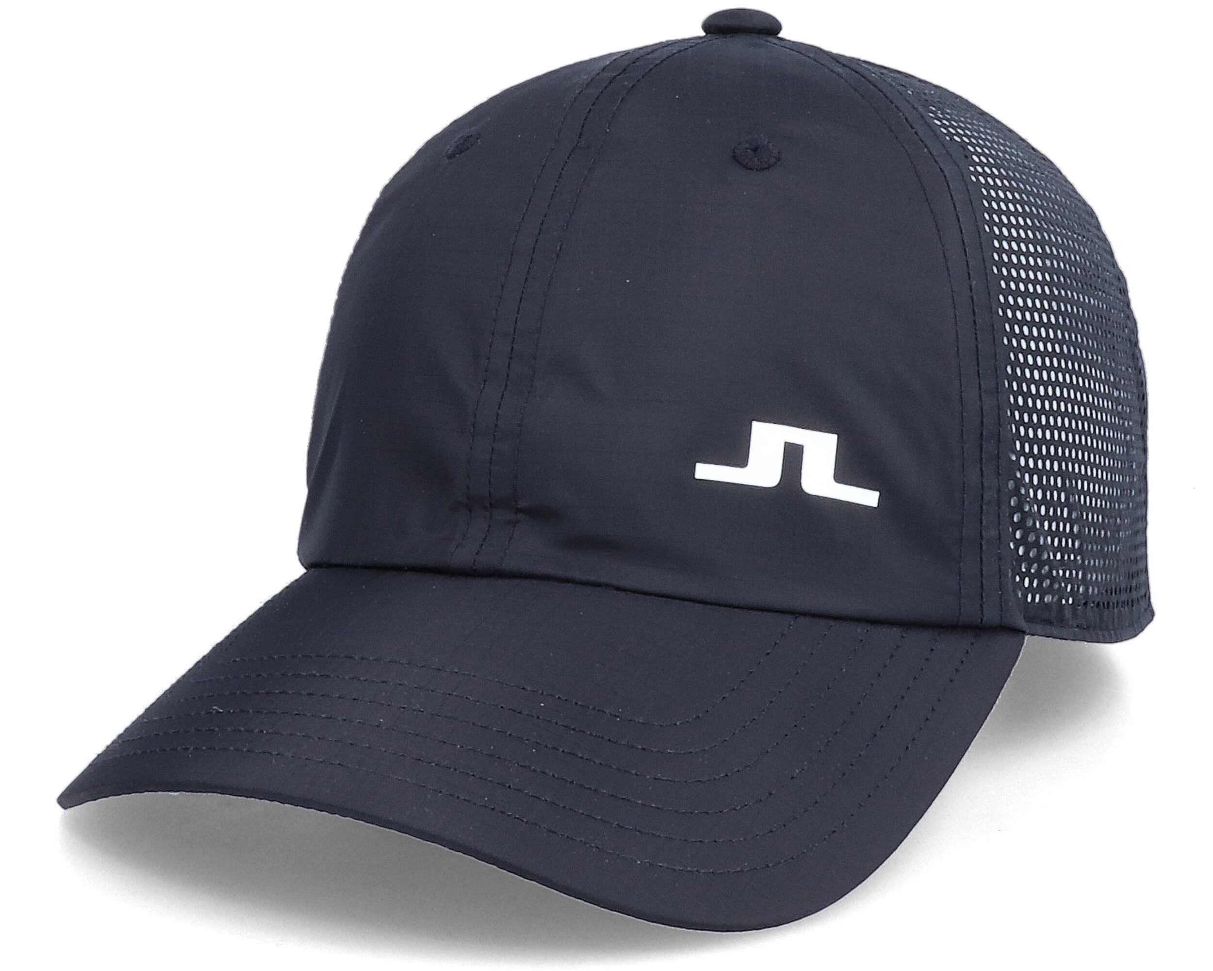 Carl Golf Cap Black Adjustable J.Lindeberg caps