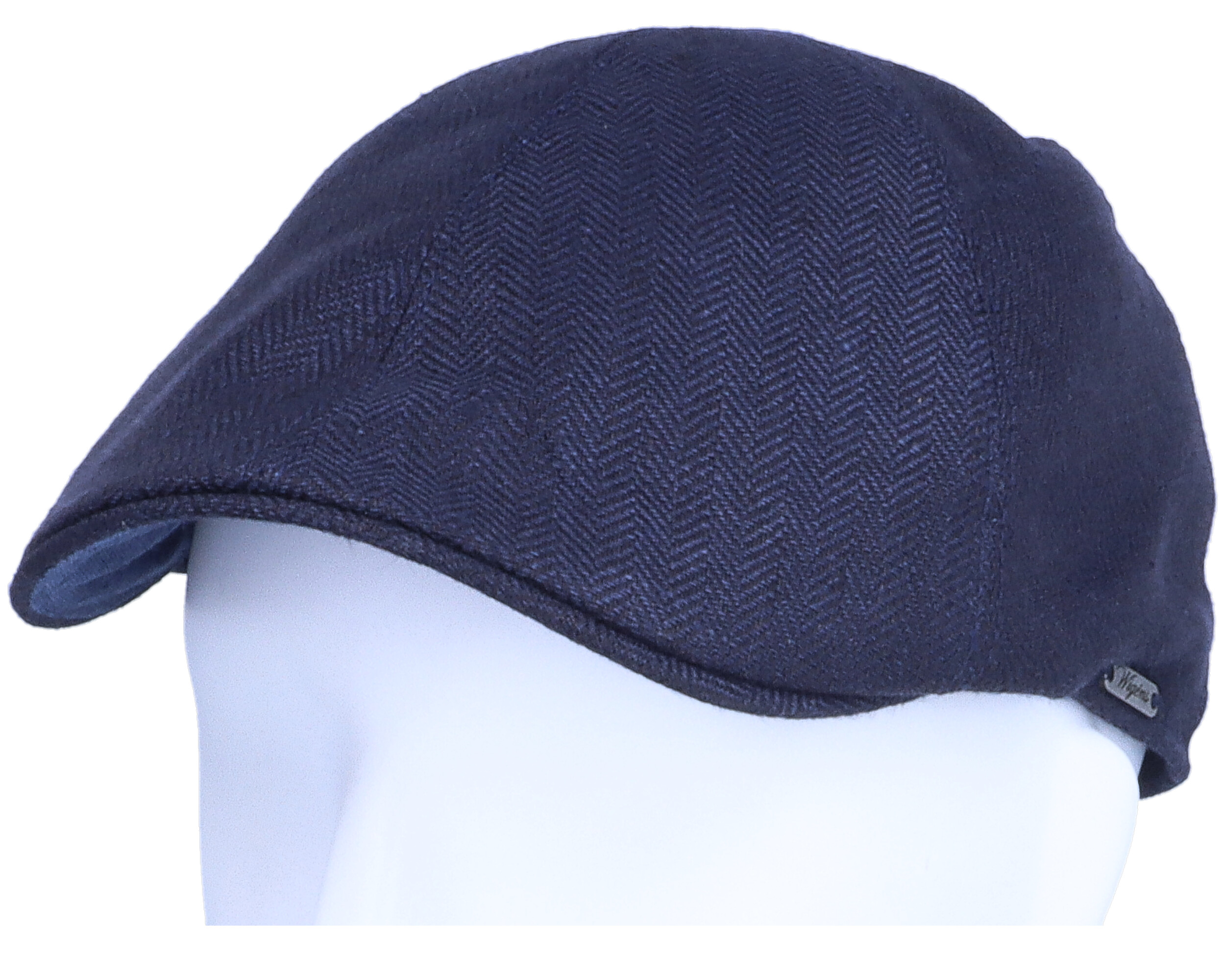 Pub Cap Navy Flat Cap - Wigéns caps - Hatstoreworld.com