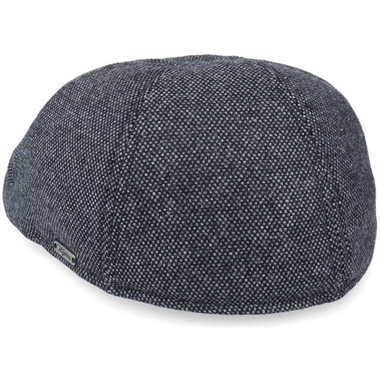 Pub Cap Black Flat Cap - Wigéns caps