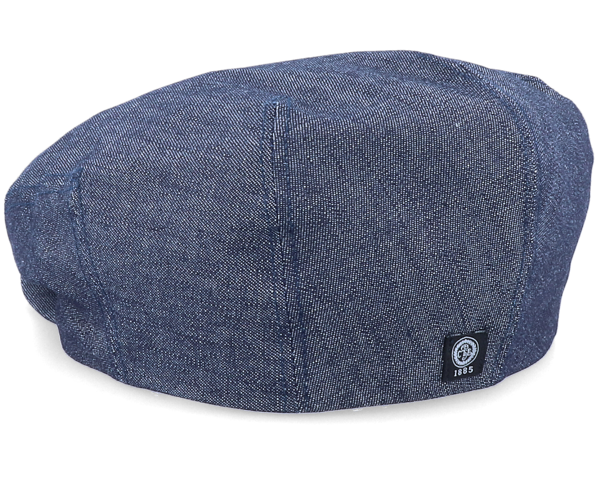 Carl Sr. Denim Blue Flat Cap CTH Ericson caps