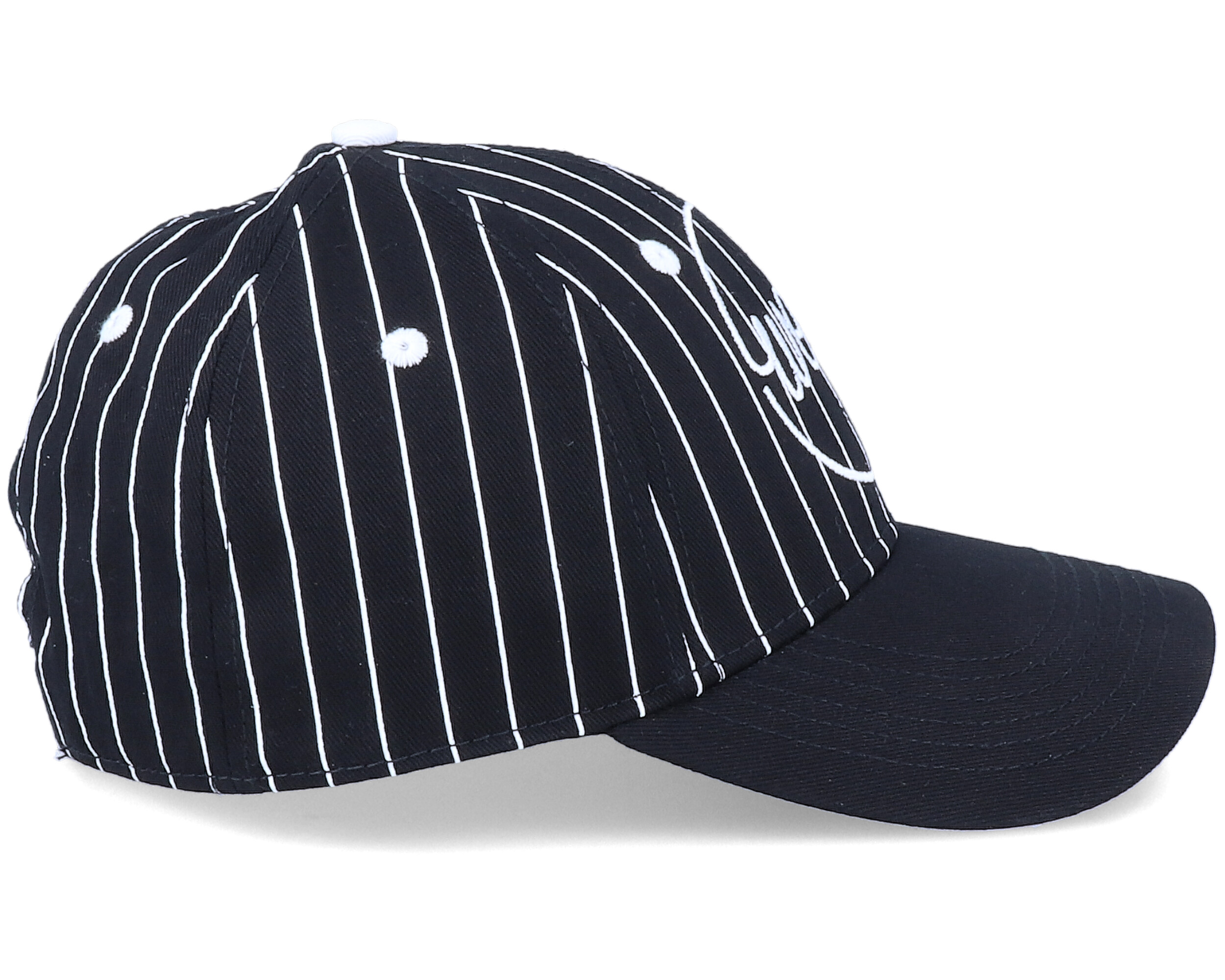 Pinstripe Hat Black Adjustable Wesc casquette Hatstore.fr