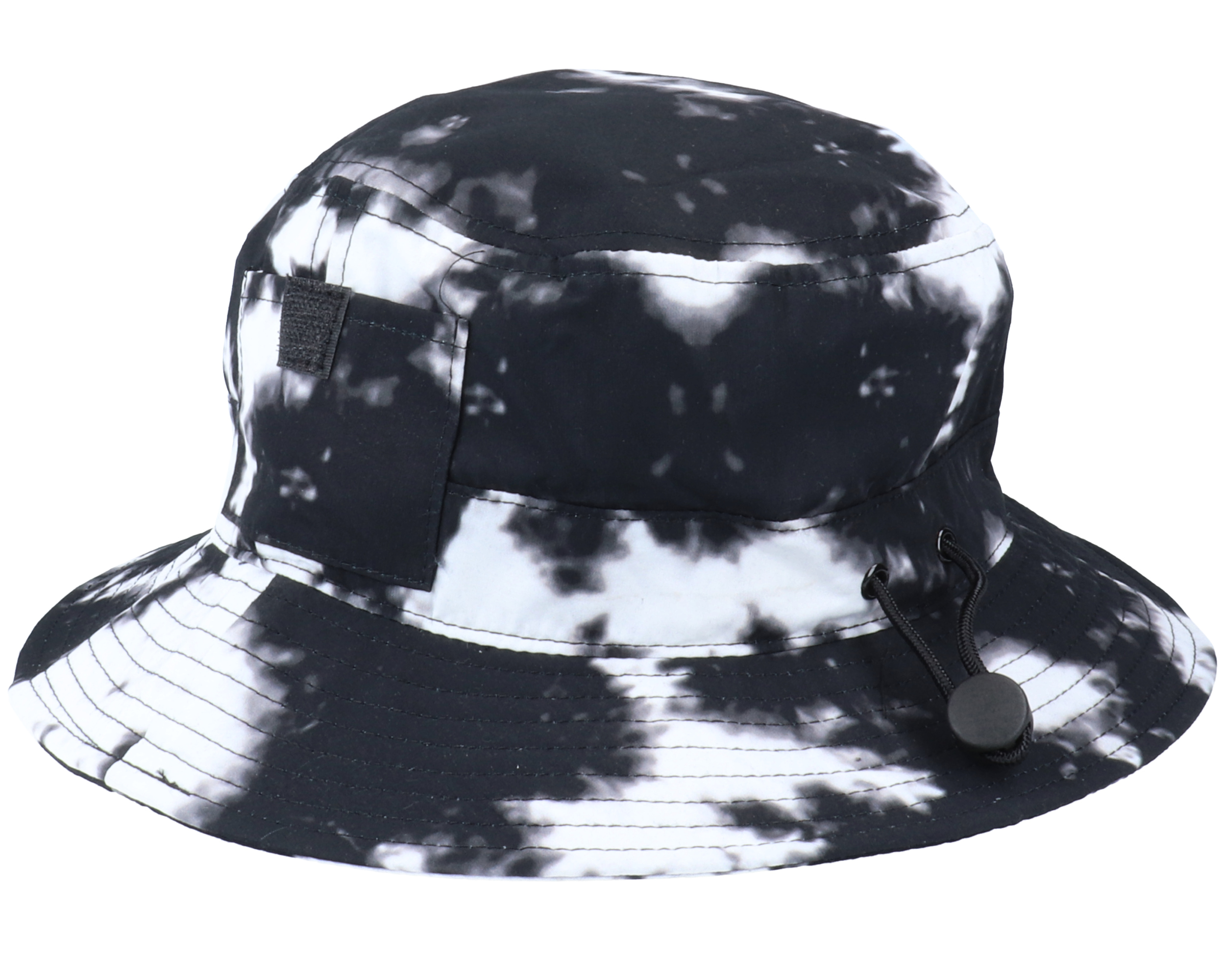 Tie Dye Hat Black/White Bucket Wesc hats