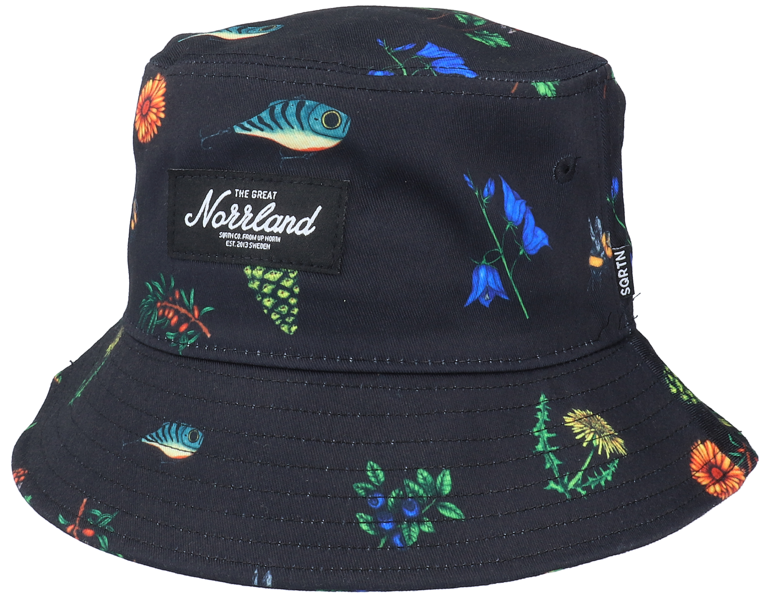 Hat Best Of Black Bucket SQRTN hats Hatstore.co.uk