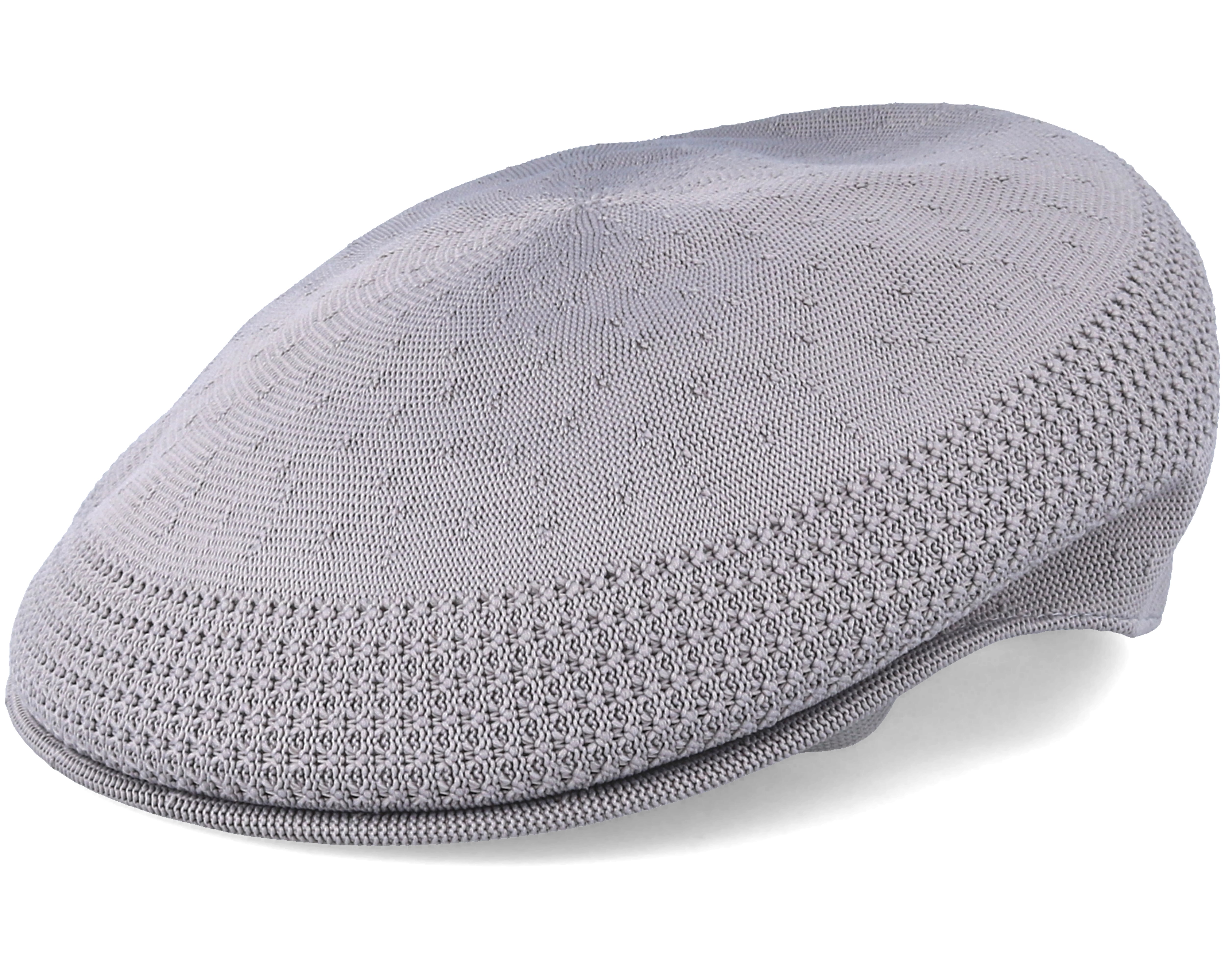 Tropic 504 Ventair Grey Flat Cap Kangol caps Hatstore.co.uk