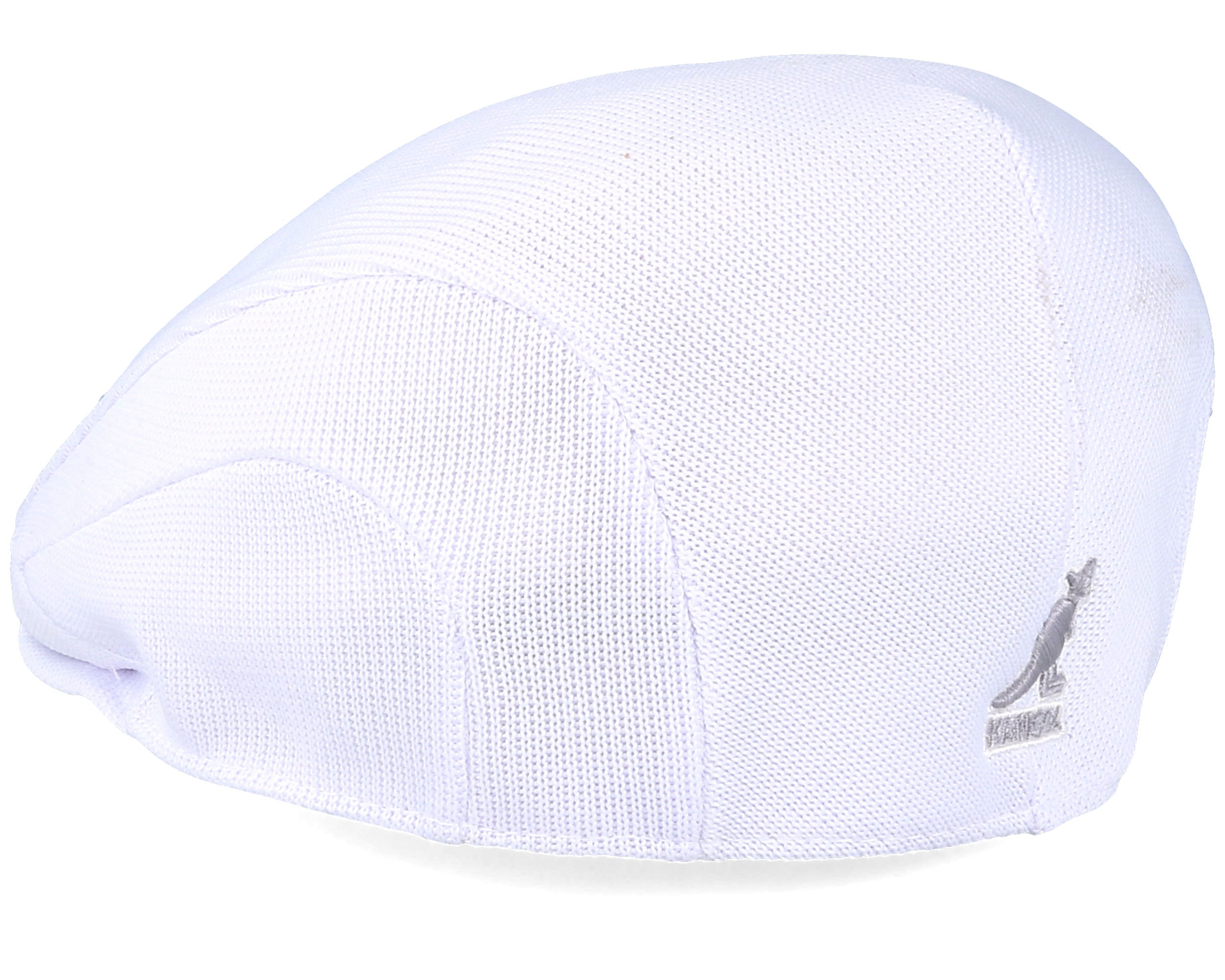 Tropic 507 White Flat Cap Kangol caps