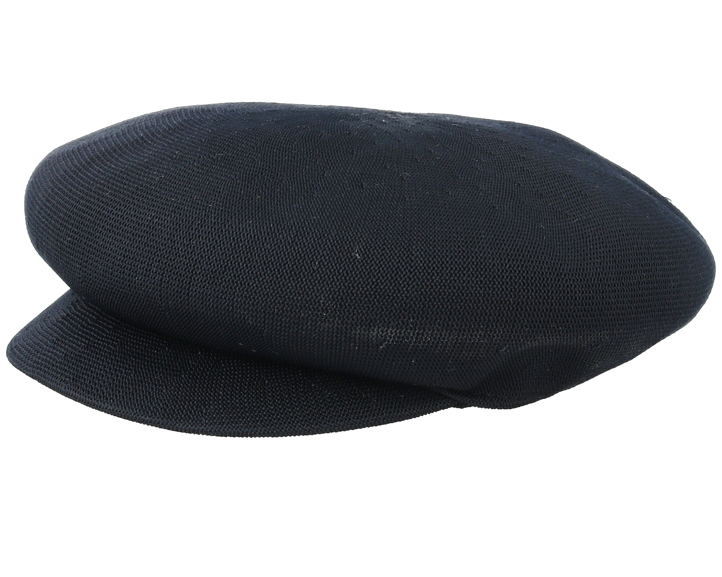 Tropic Halifax Black Flat Cap Kangol caps Hatstore.co.uk