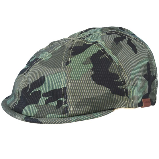 camouflage flat cap