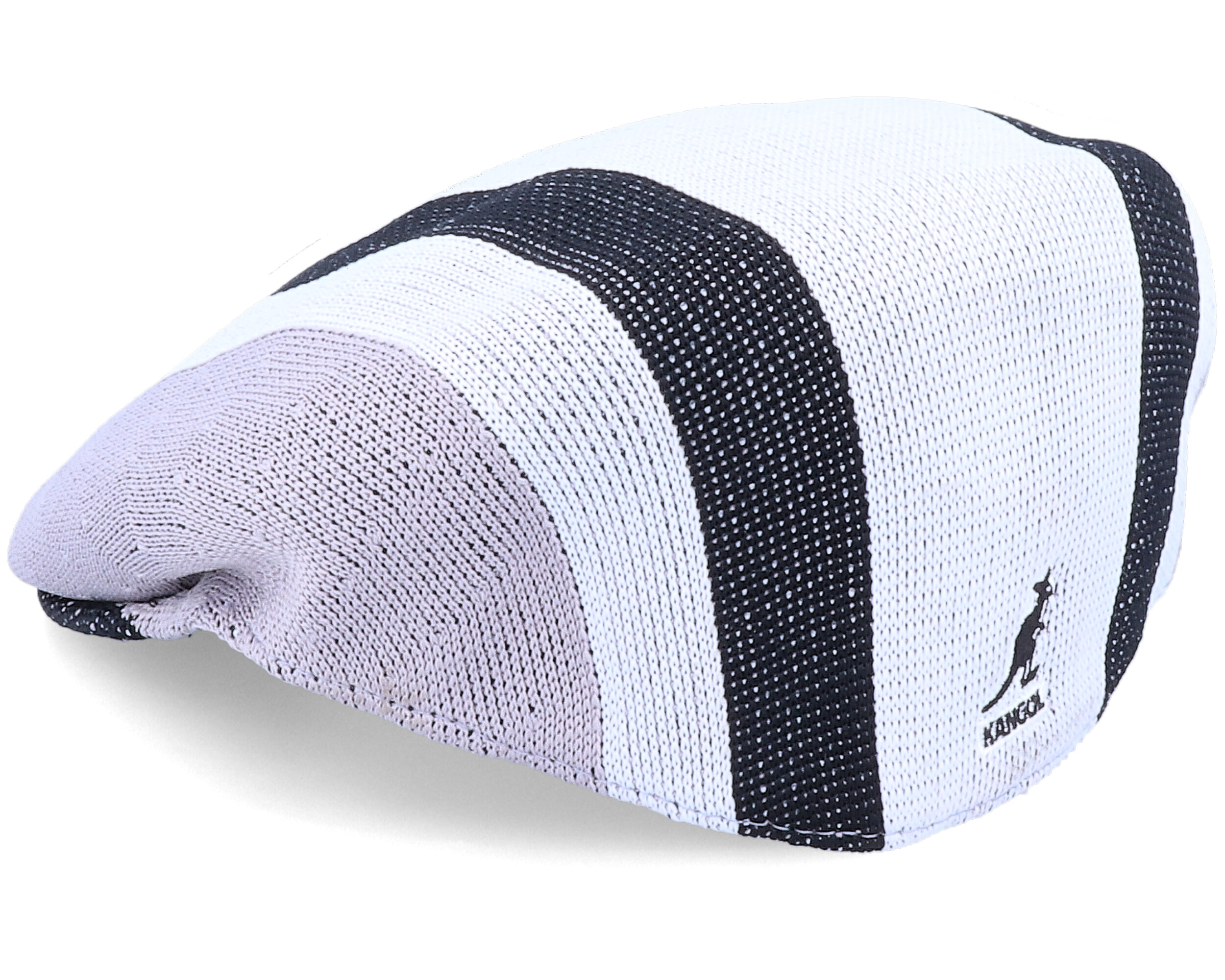 Sym Stripe 504 White Flat Cap Kangol Start Gorra Hatstore