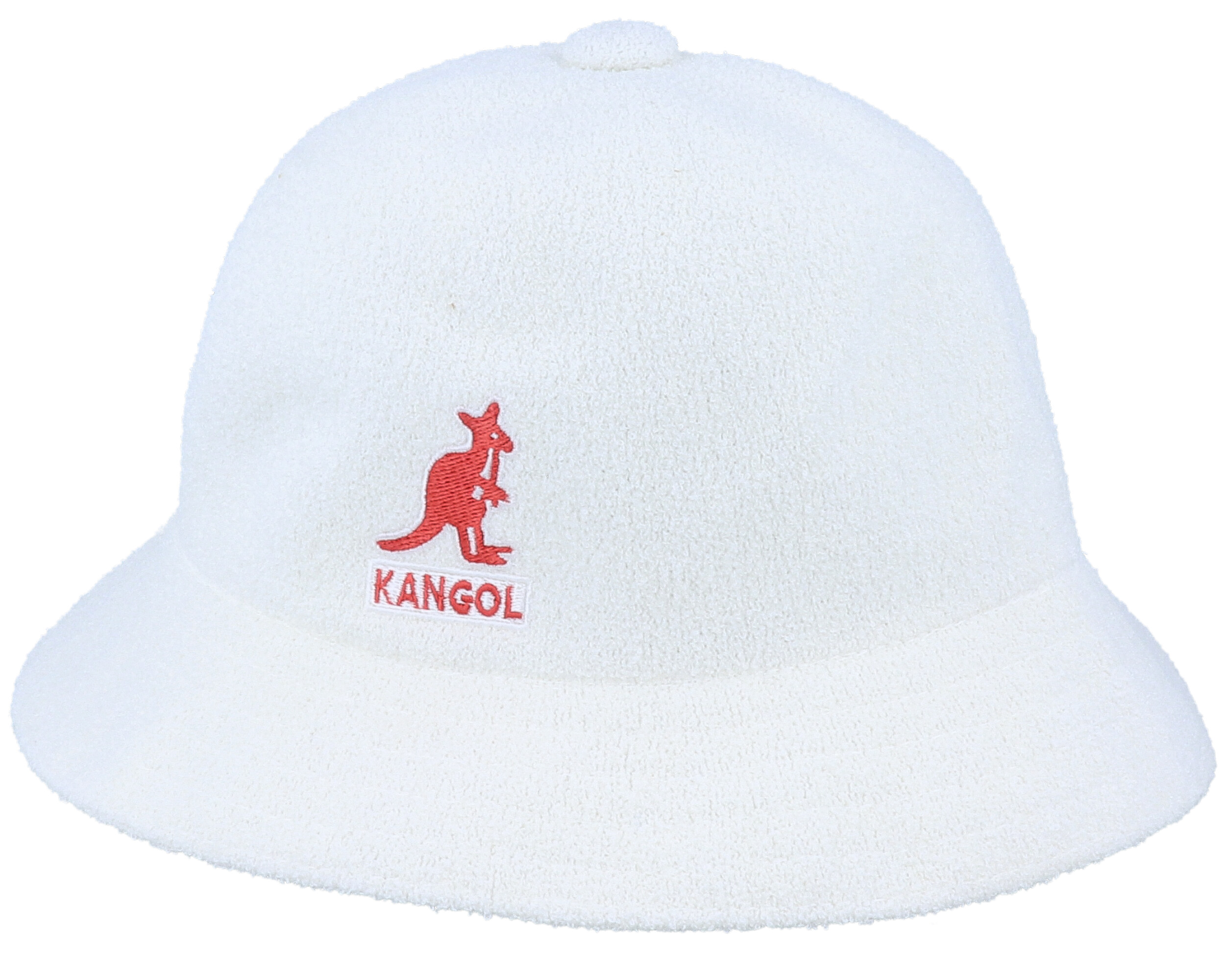 Big Logo Casual White Bucket Kangol hats