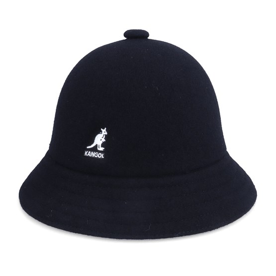 Wool Casual Black Bucket - Kangol hats | Hatstore.co.uk