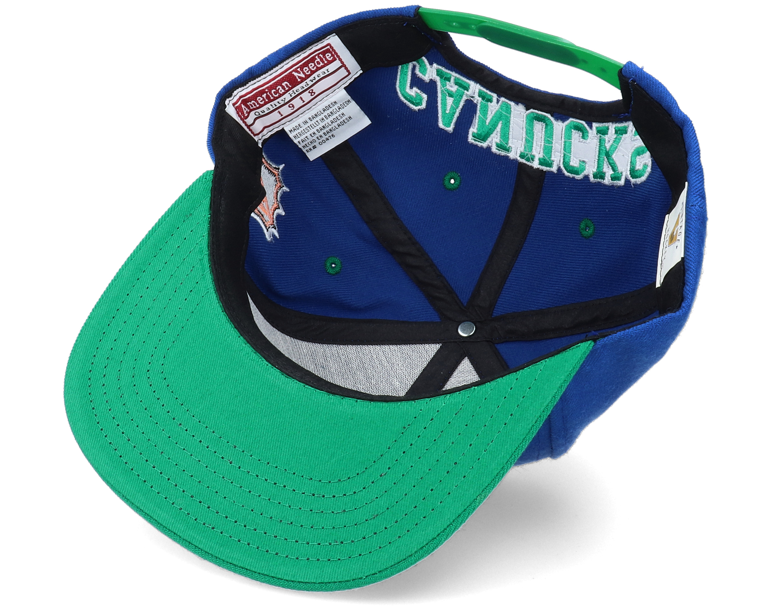 Vancouver Canucks Blockhead Royal Snapback American Needle caps