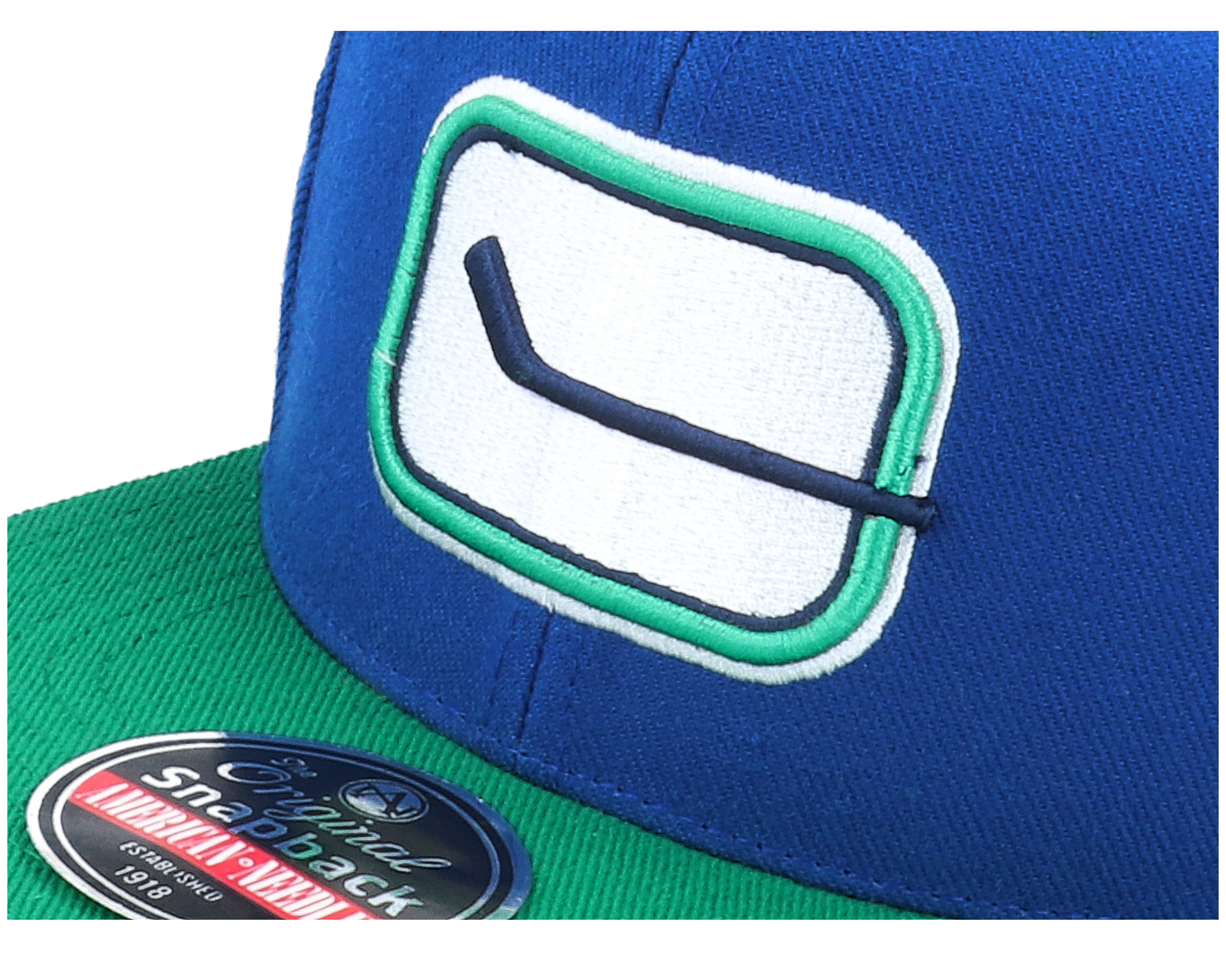 Vancouver Canucks Blockhead Royal Snapback American Needle caps