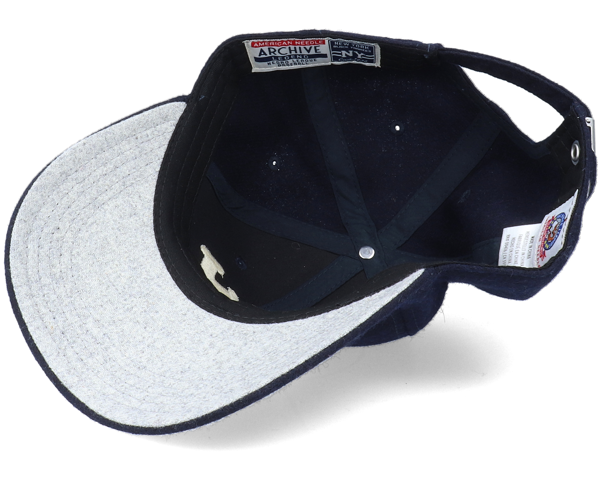 New York Black Yankees Archive Legend Navy Dad Cap American Needle caps Hatstore.co.uk