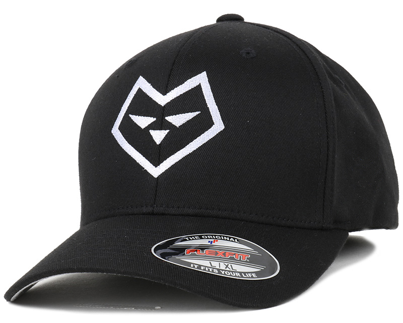 Logo One Black/White Flexfit - Iconic caps | Hatstore.co.uk