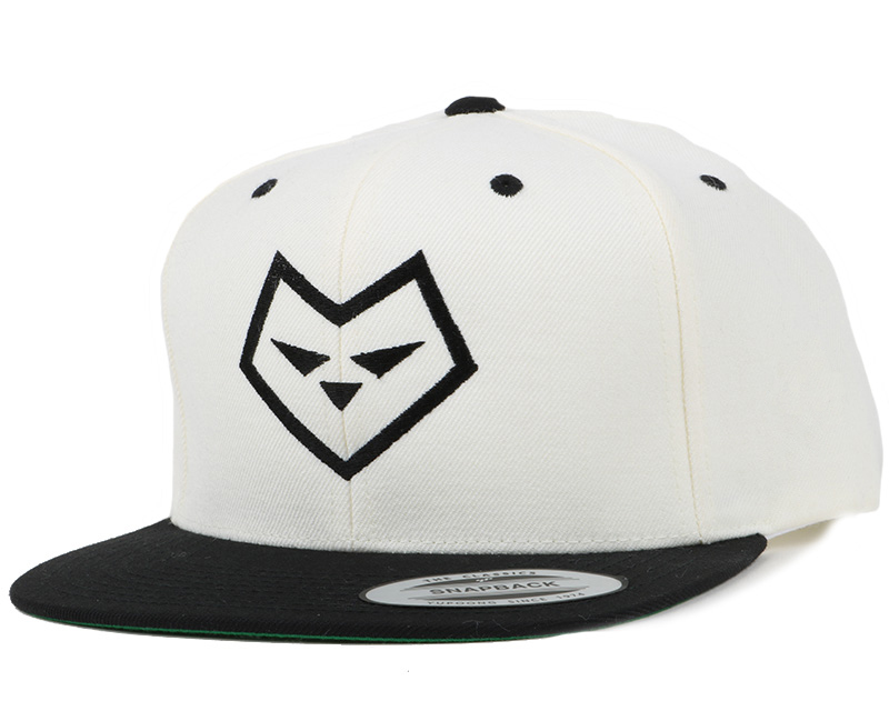 Logo One White/Black Snapback Iconic caps