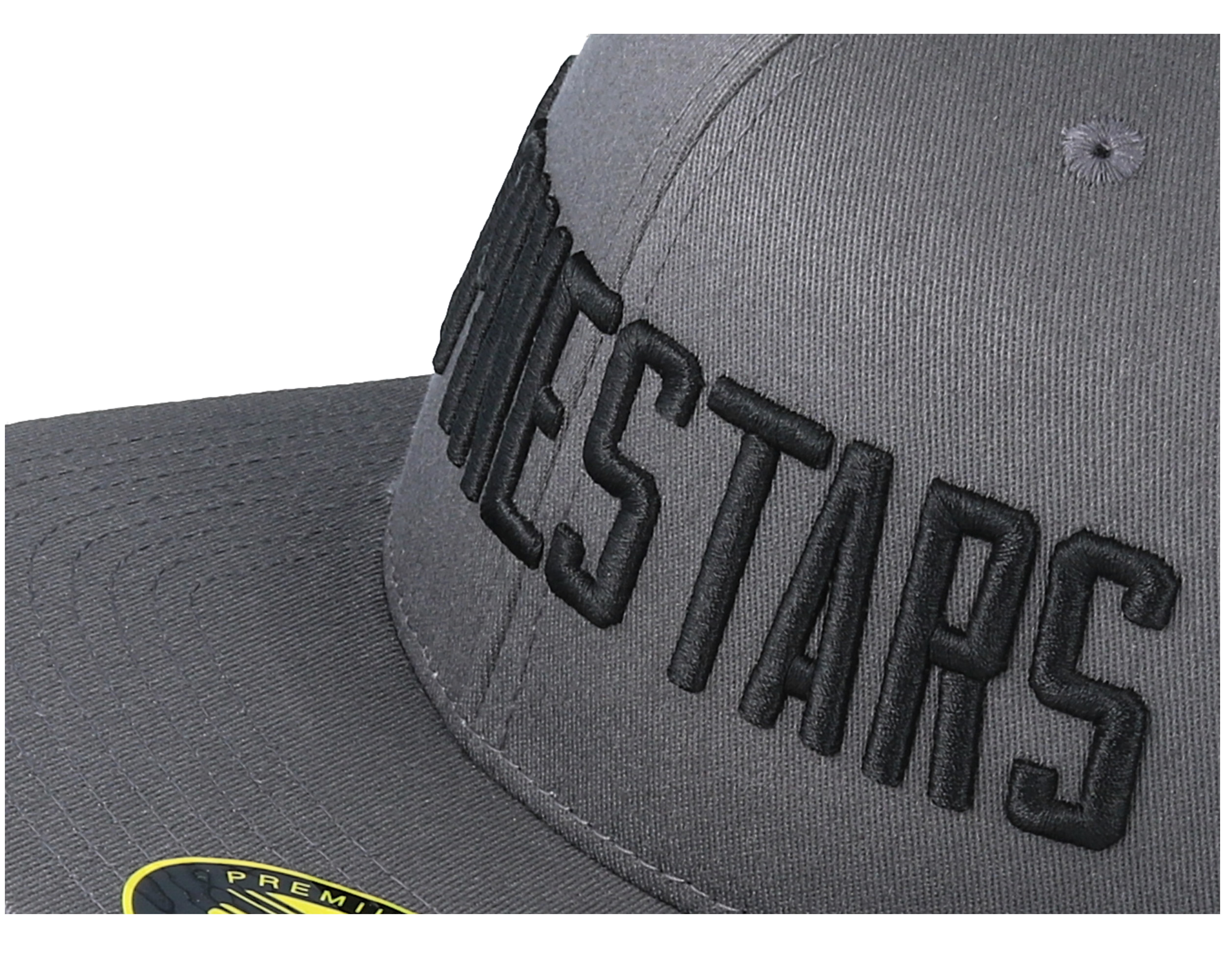 Word Hat Charcoal Black Fitted Alpinestars Caps Hatstoreworld